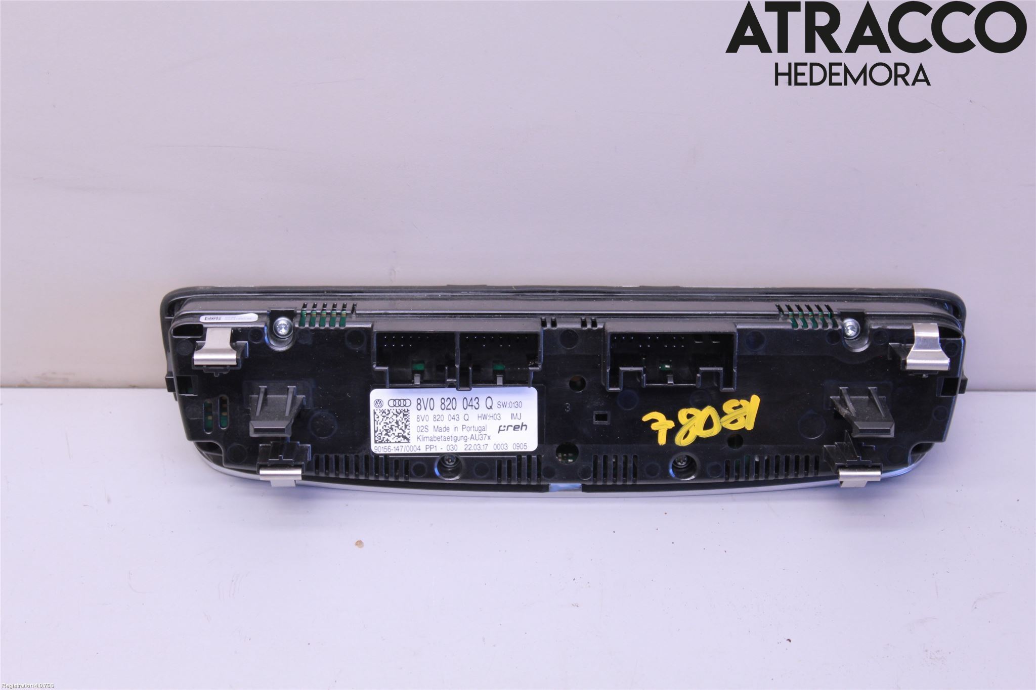 Audi A3/S3 8V 13-20 Ac Styrenhet Ac Manöveren