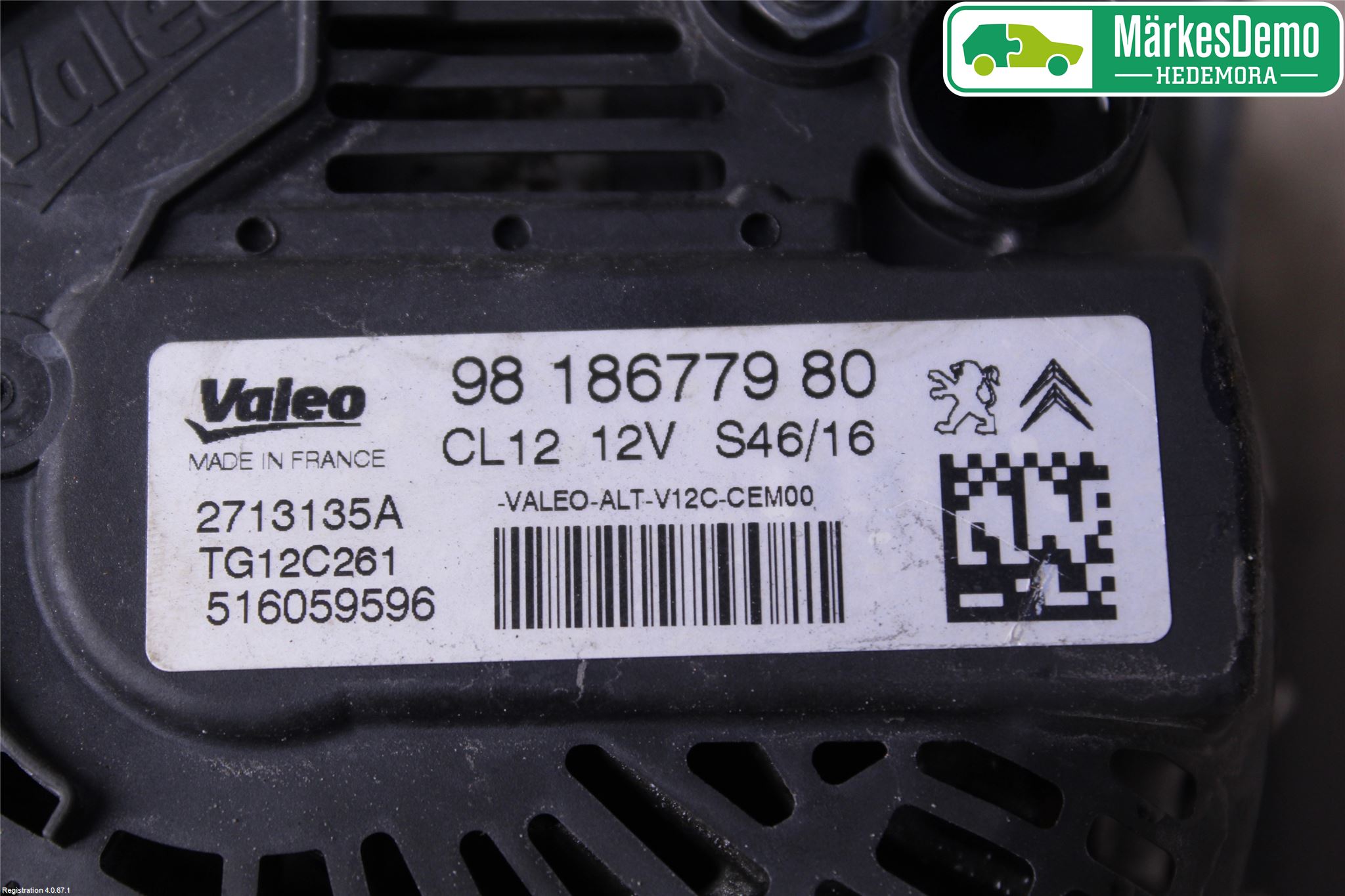 Peugeot 2008 13-20 Generator