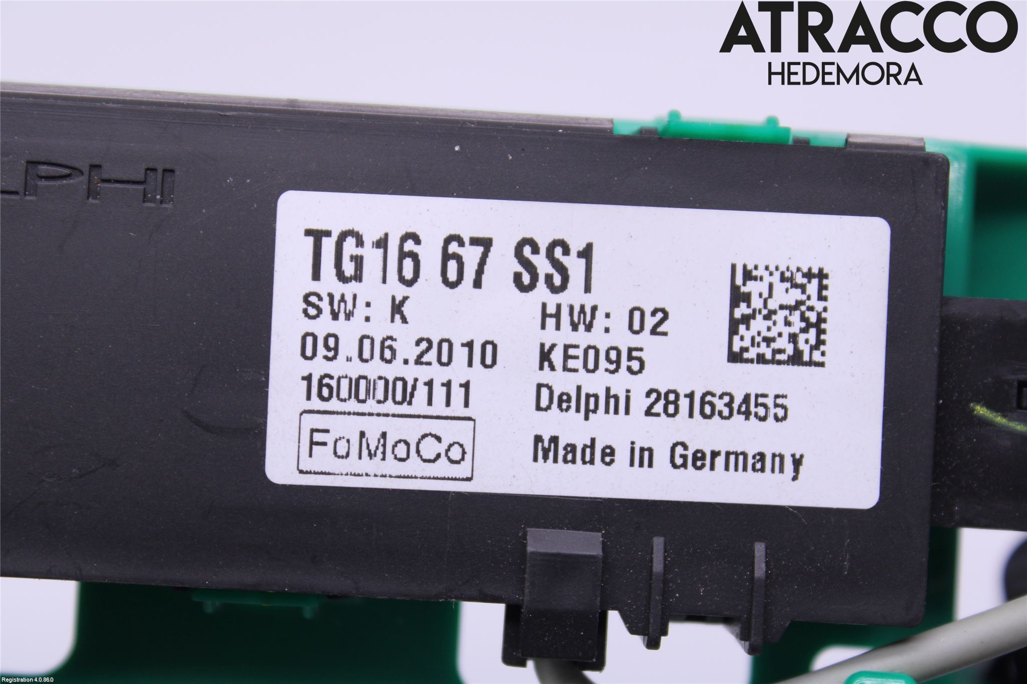 Mazda CX-9 Styrenhet Billarm