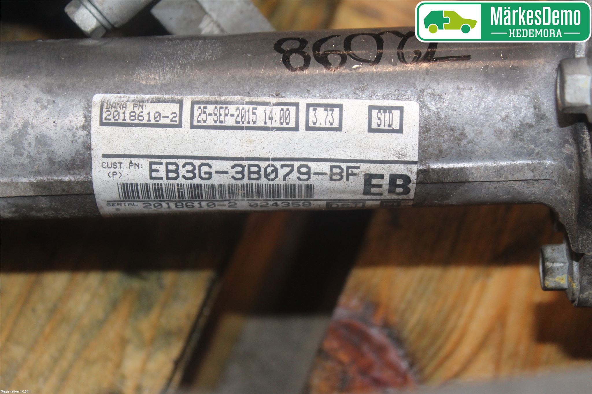 Ford RANGER EU 12-23 Framvagn Diffrential