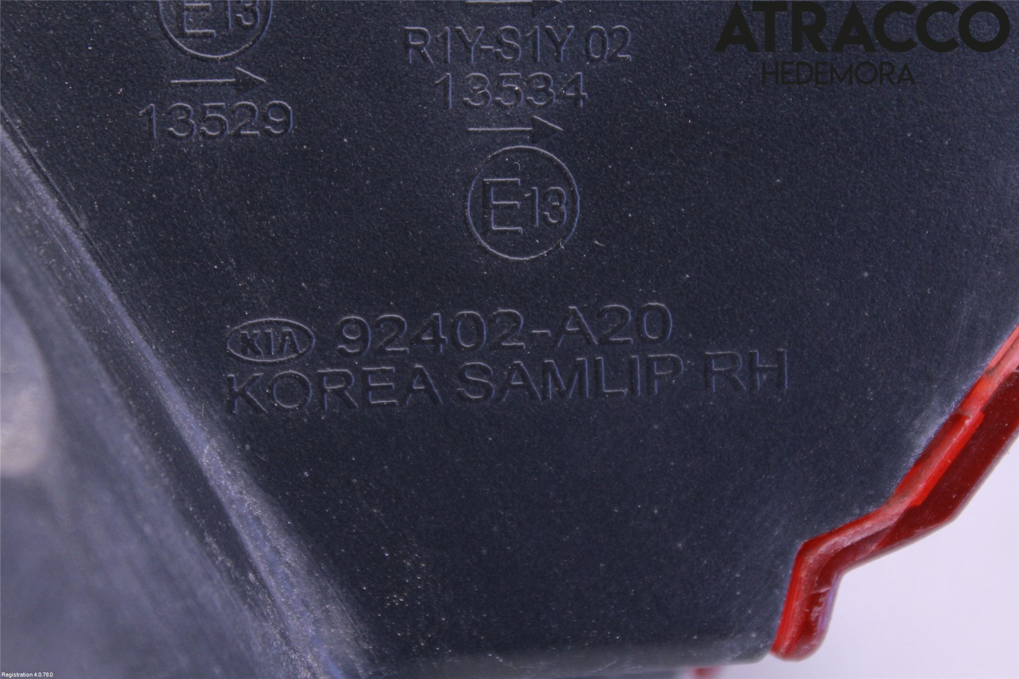 Kia CEED 12-18 Bakljus Höger