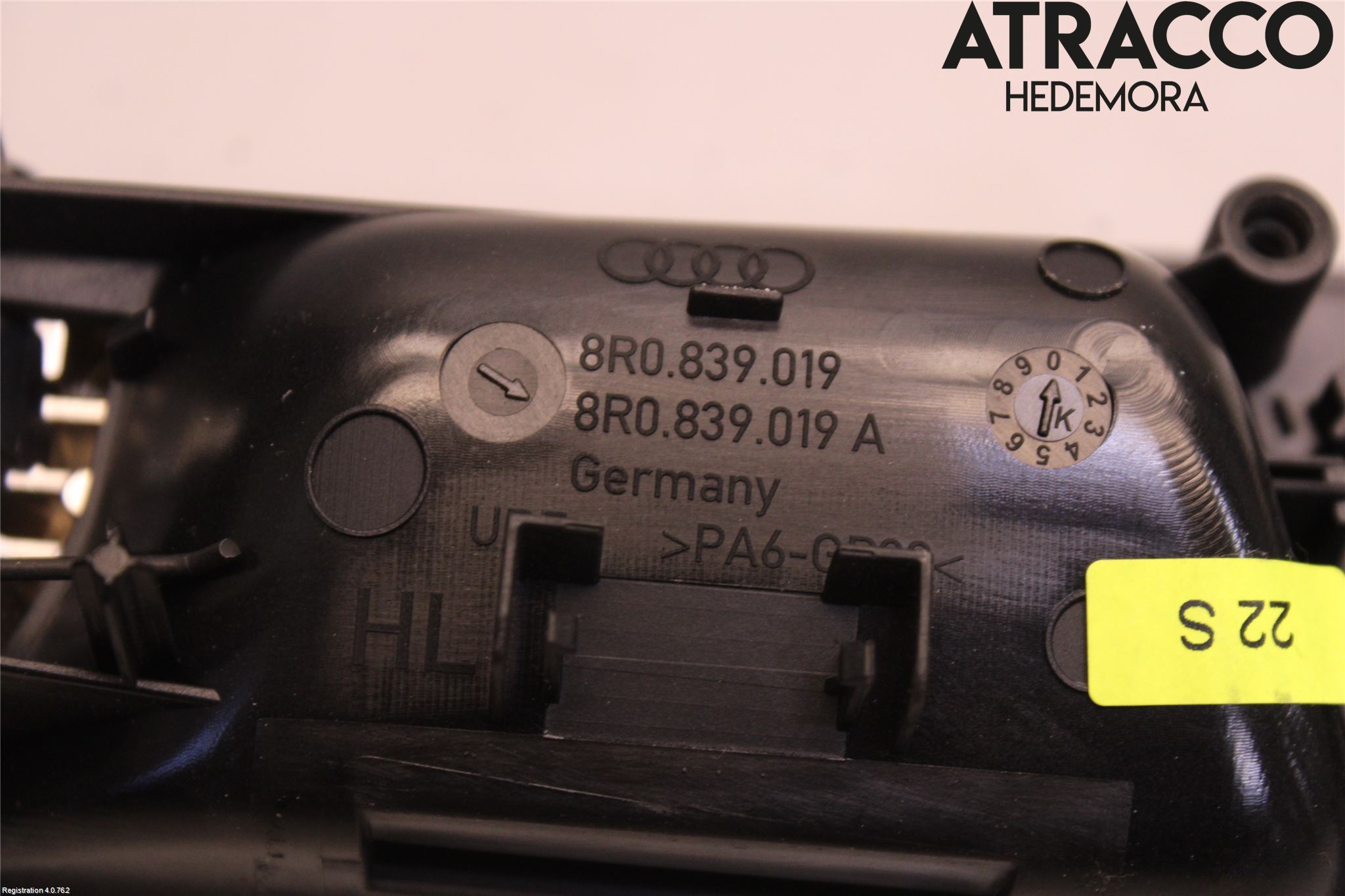 Audi Q5 09-16 Dörrhandtag Inre Vä