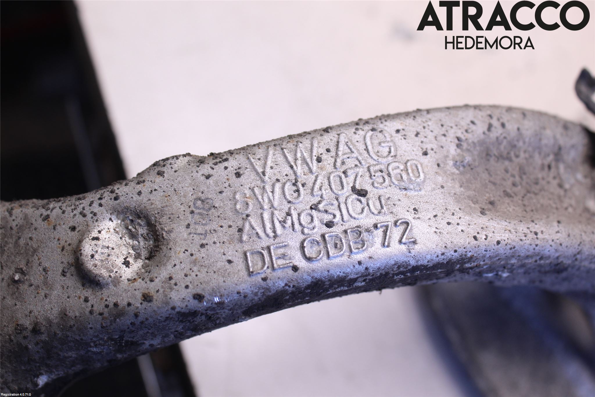 Audi A4/S4 B9 16-19 Styrspindel Lagerhus Hö