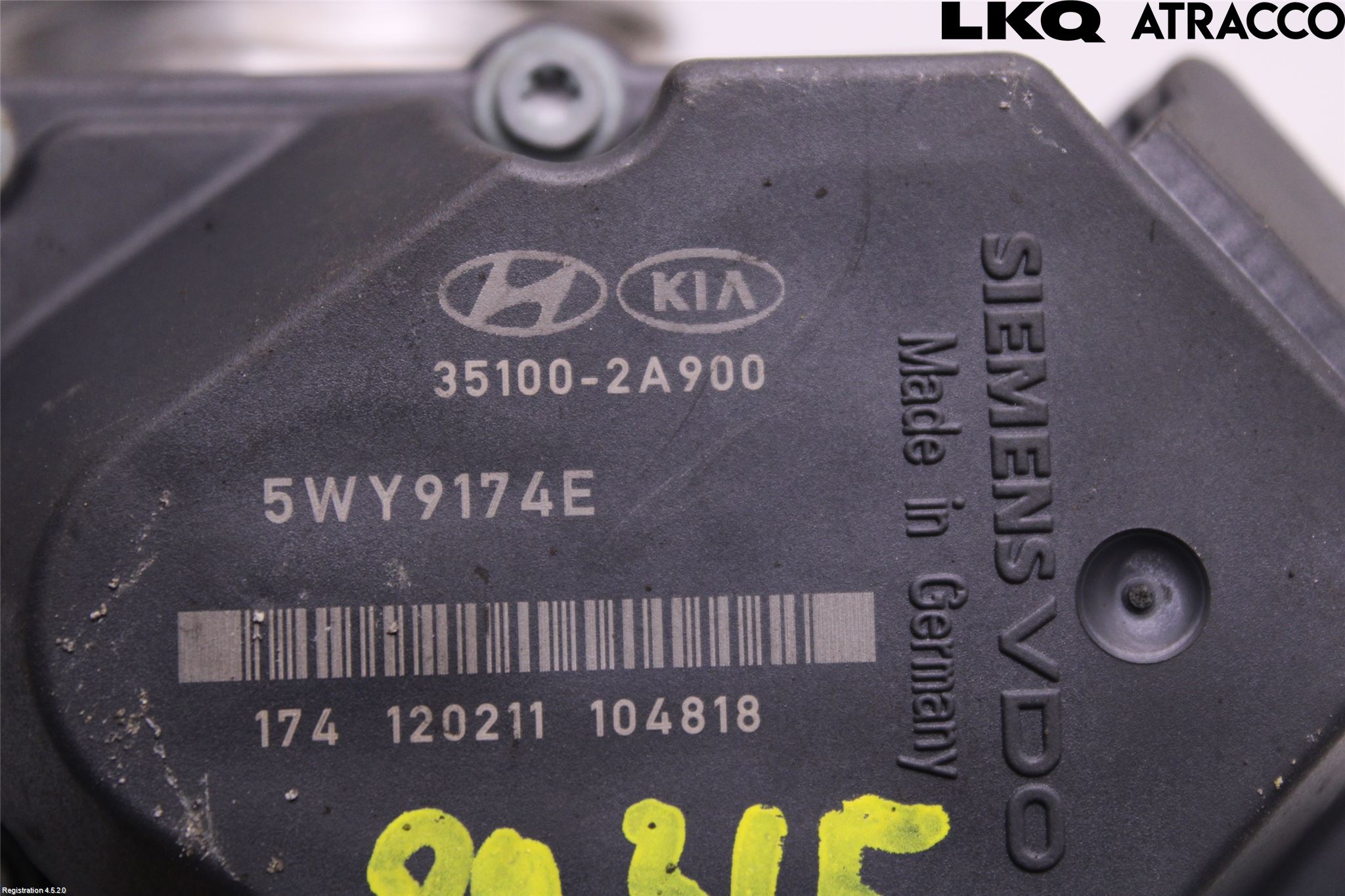Kia CEED 06-12 Injspjällhus