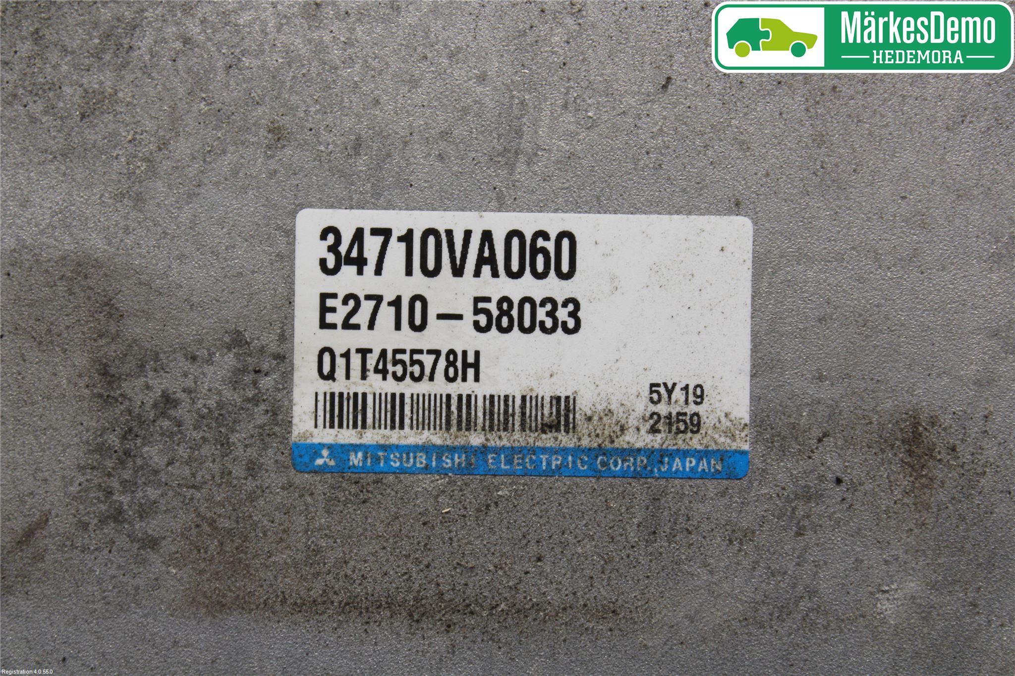 Subaru LEVORG 14-20 Styrenhet Styrservo