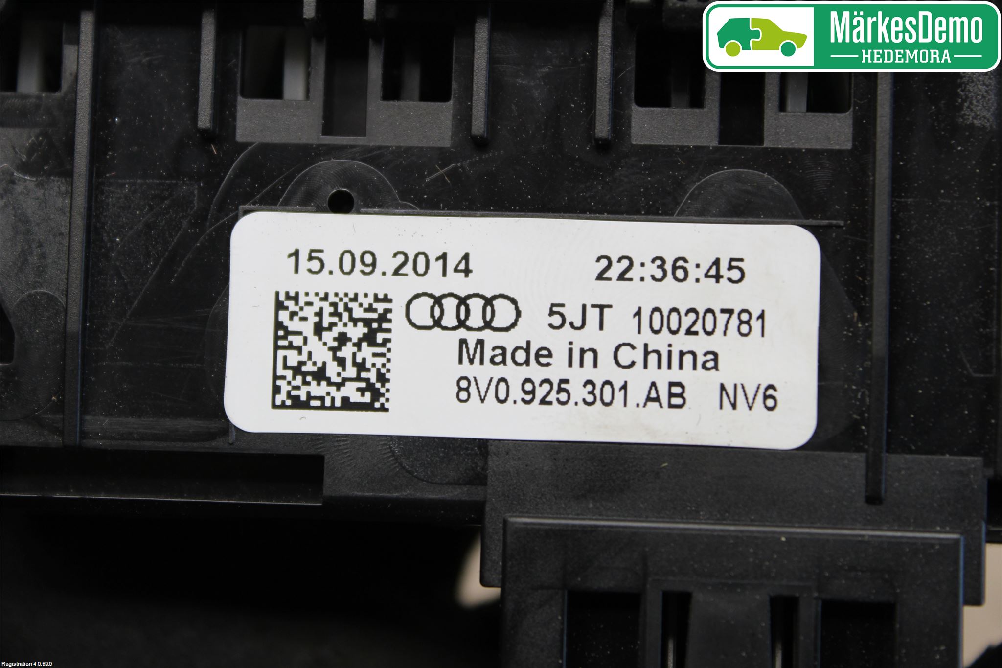 Audi A3/S3 8V 13-20 Strömställare Multifunktion