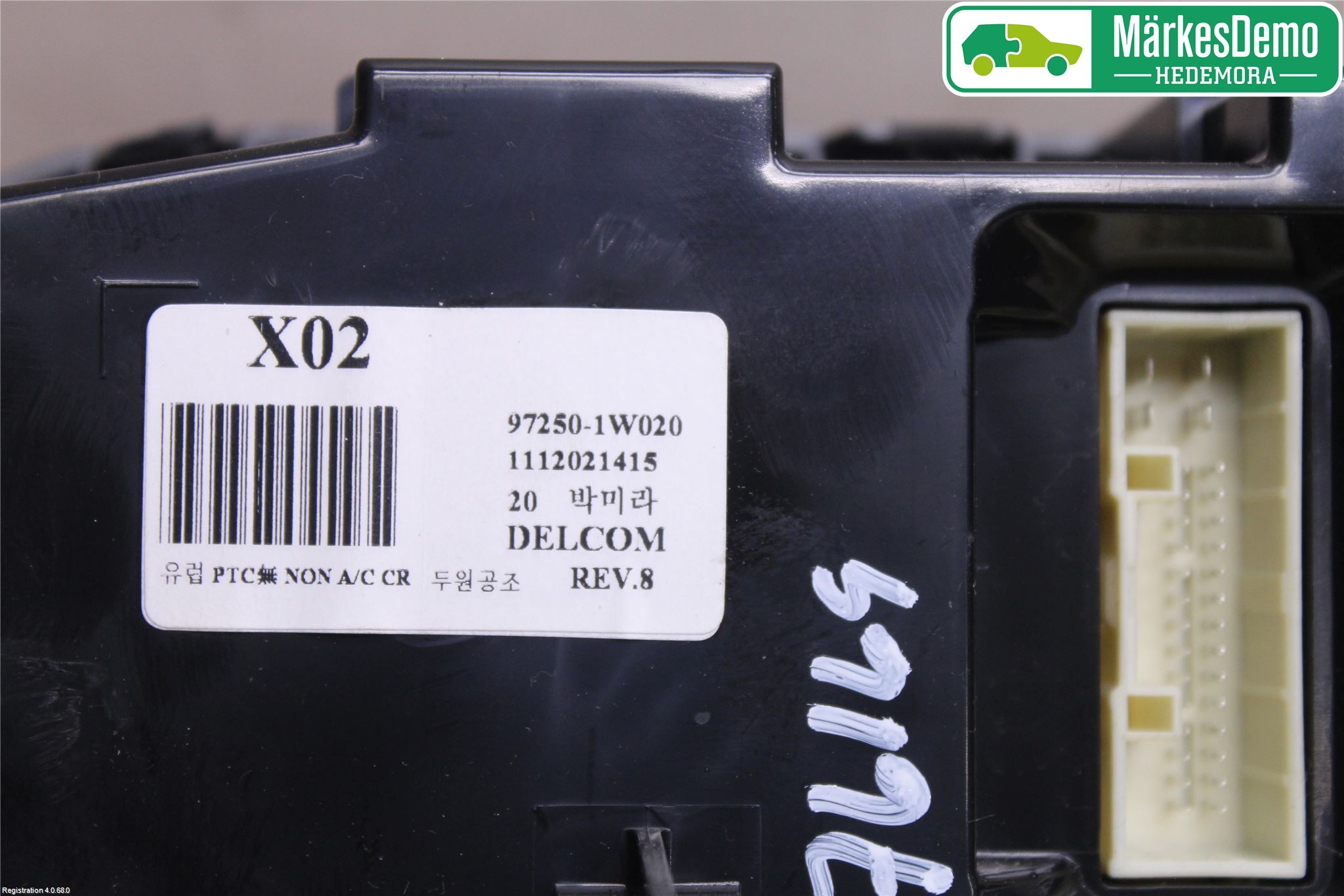 Kia RIO 12-16 Ac Styrenhet Ac Manöveren