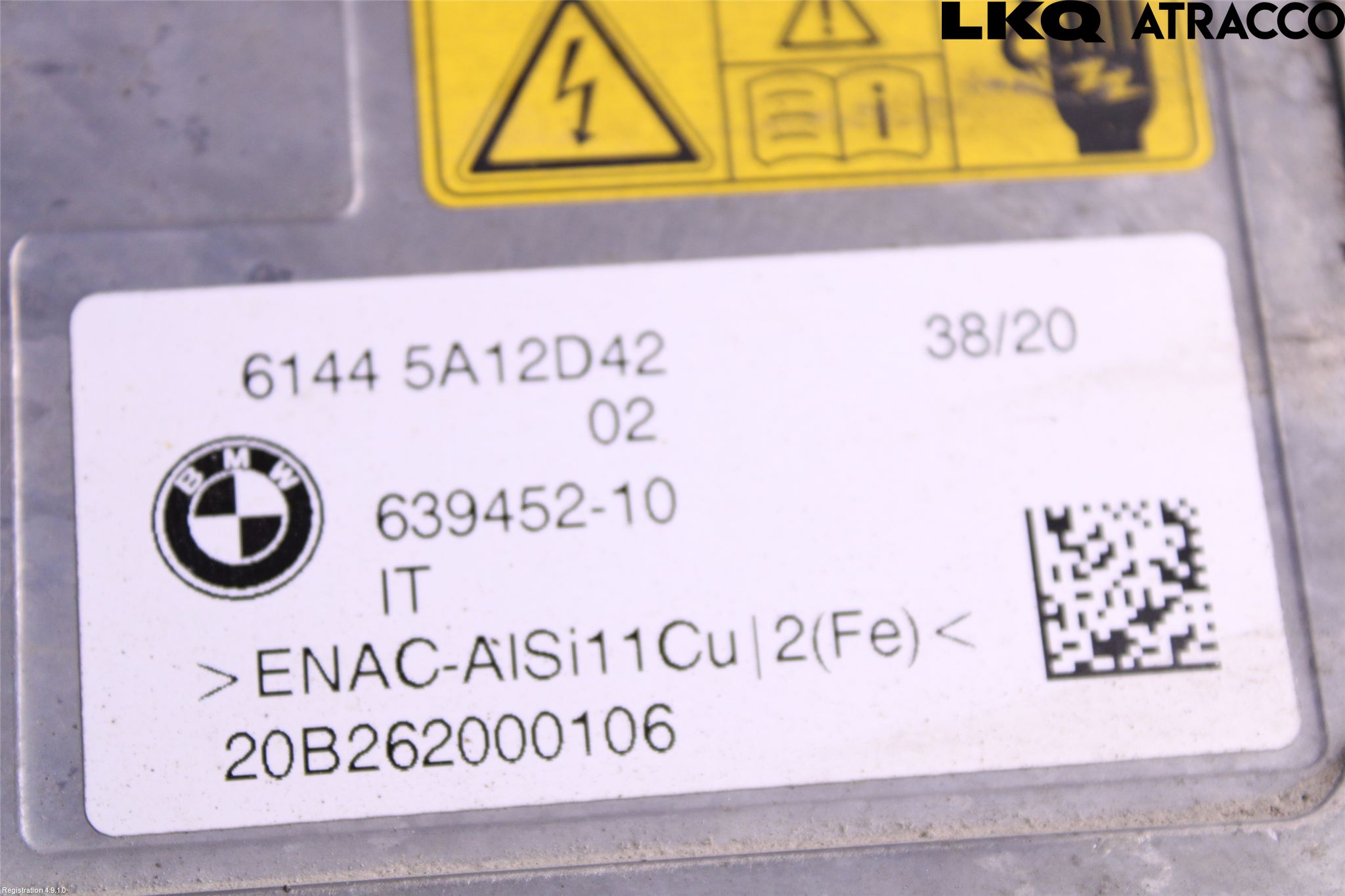 BMW i3 I01 13-22 Batteriladdare Högspänning