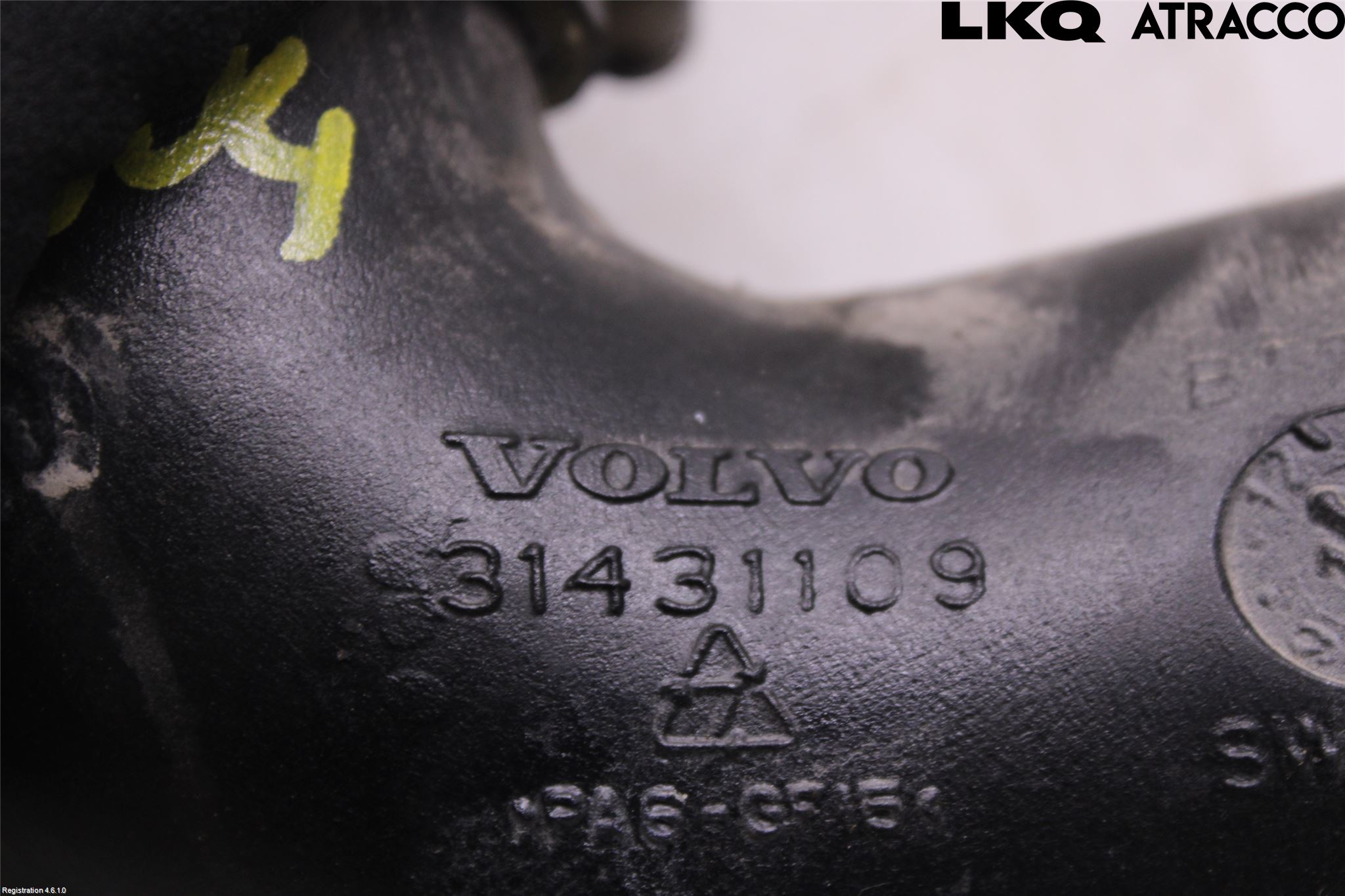 Volvo XC60 14-17 Laddluft-Intercoolerrör