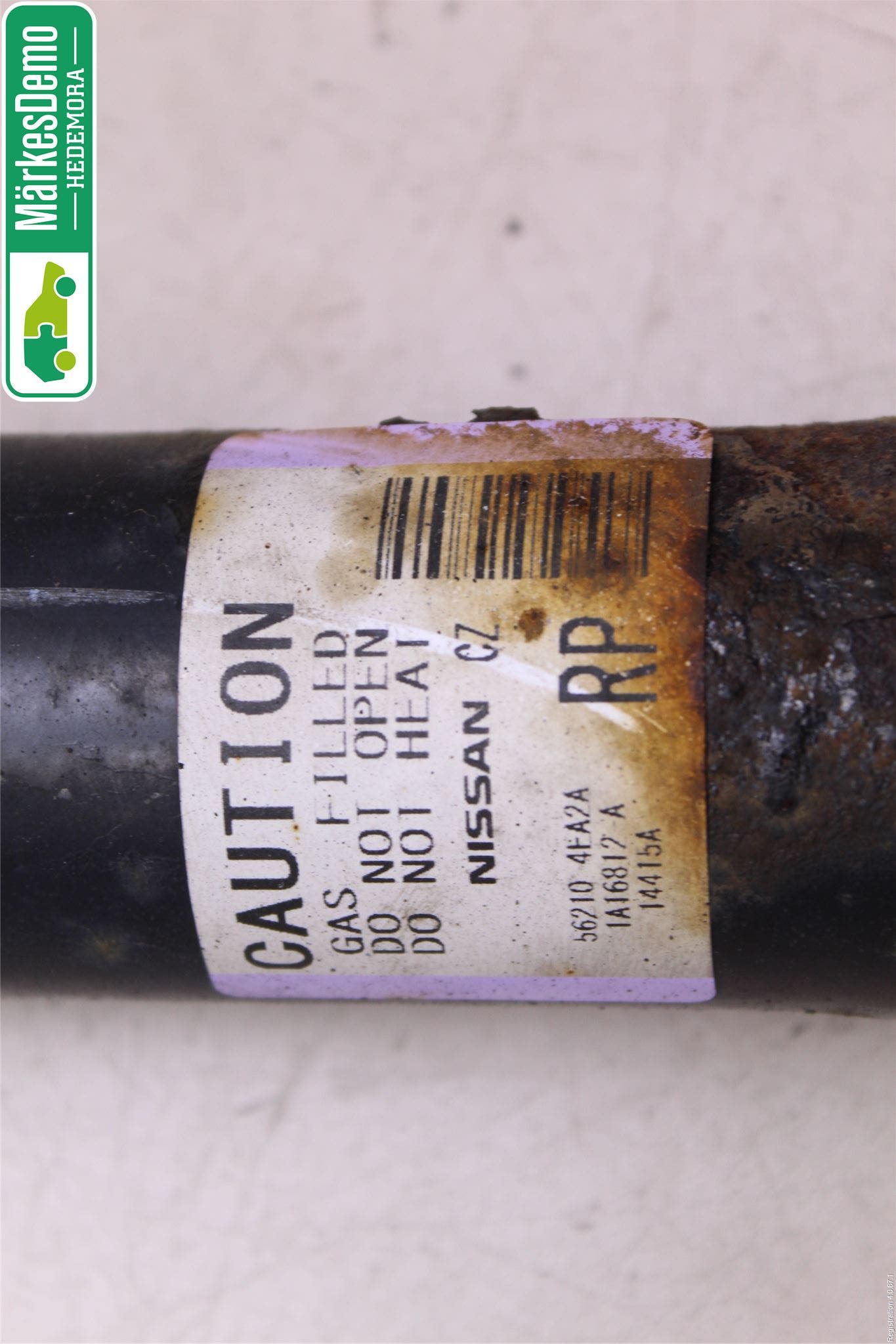 Nissan QASHQAI 14-17 Stötdämpare Bak