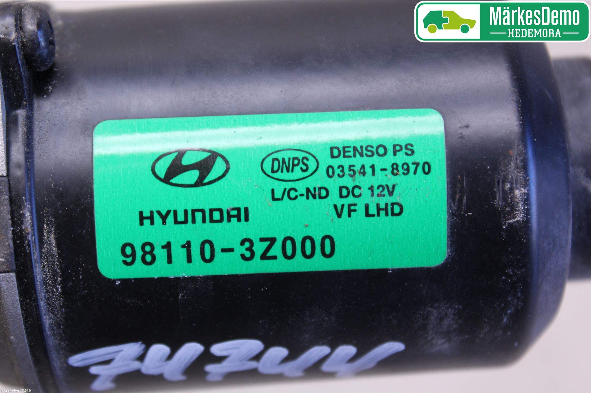 Hyundai i40 08-15 Torkarmotor Vindruta