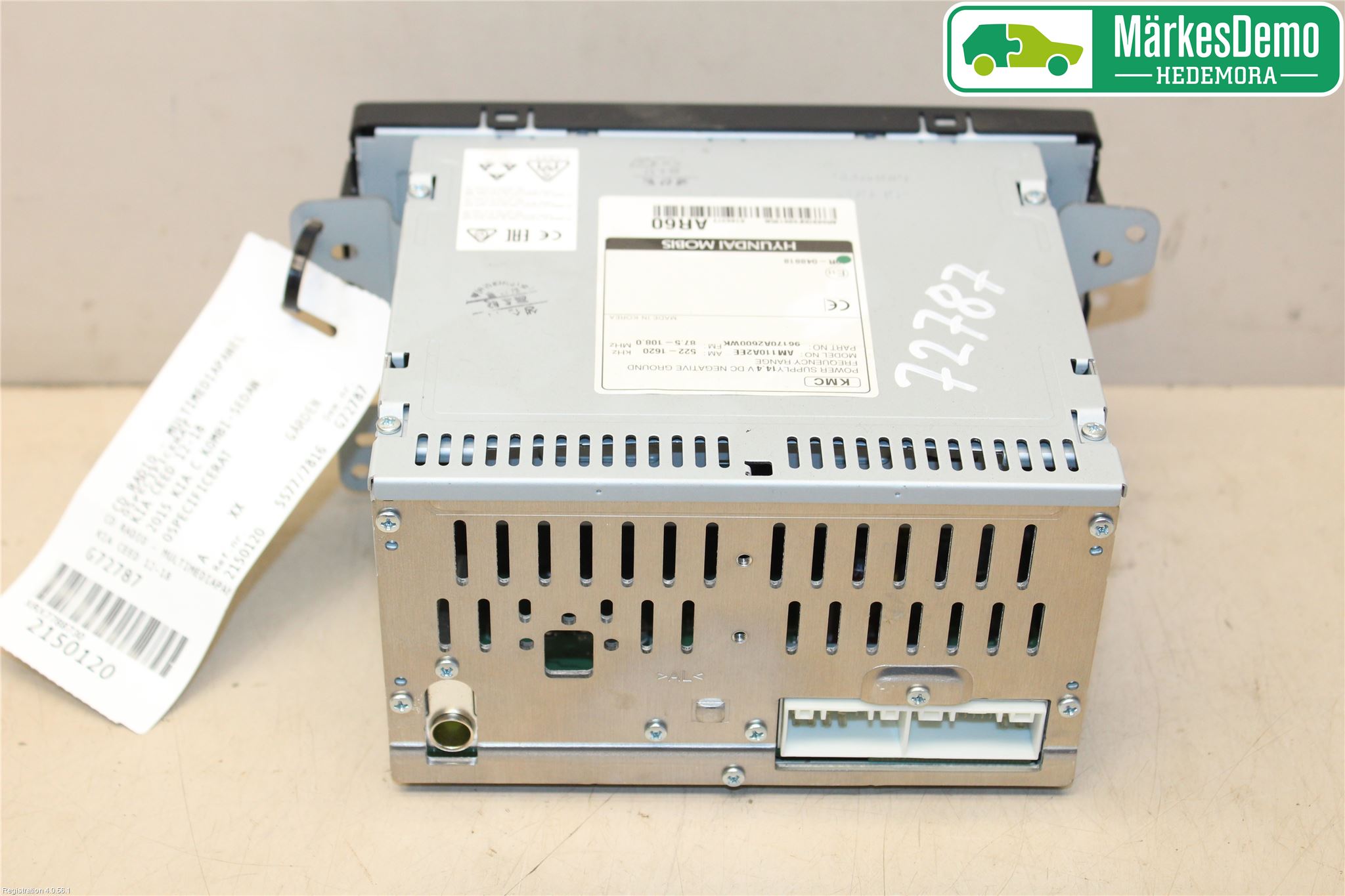 Kia CEED 12-18 Cd Radio - Multimediapanel