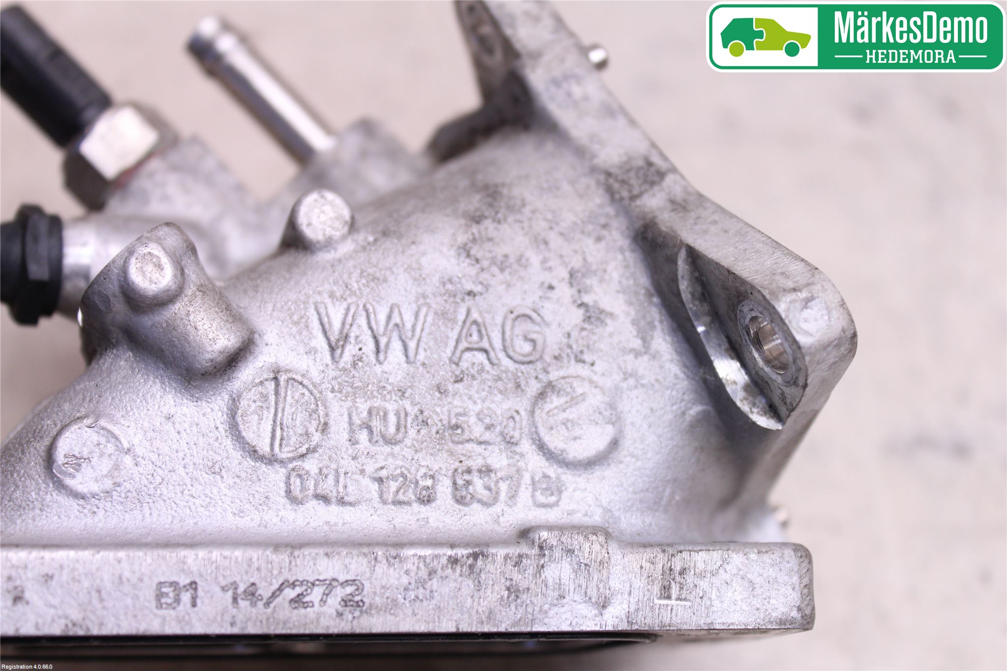 Volkswagen VW GOLF / E-GOLF VII 13-20 Egr Rör