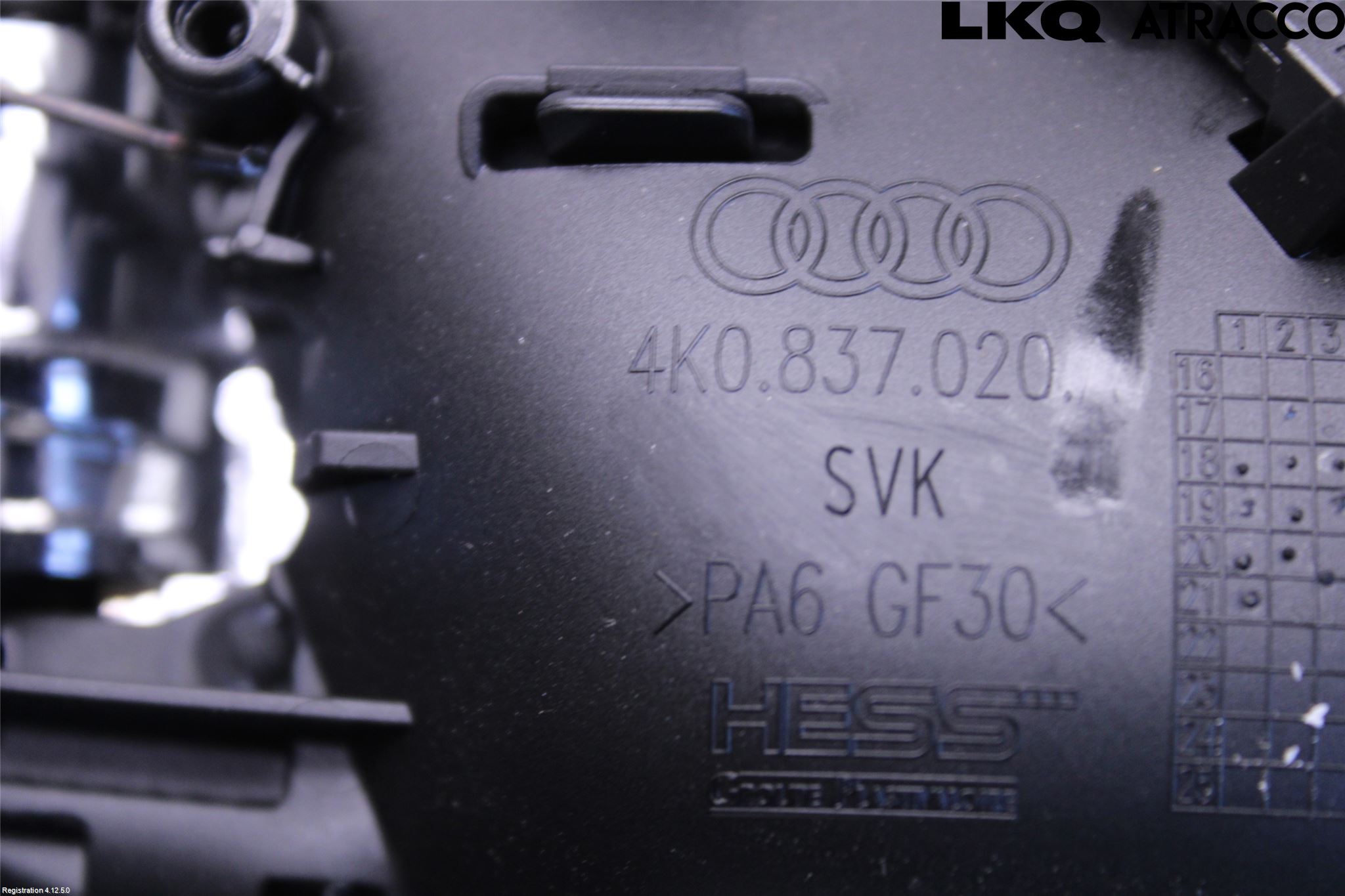 Audi A6 F2/C8 19- Dörrhandtag Inre Hö