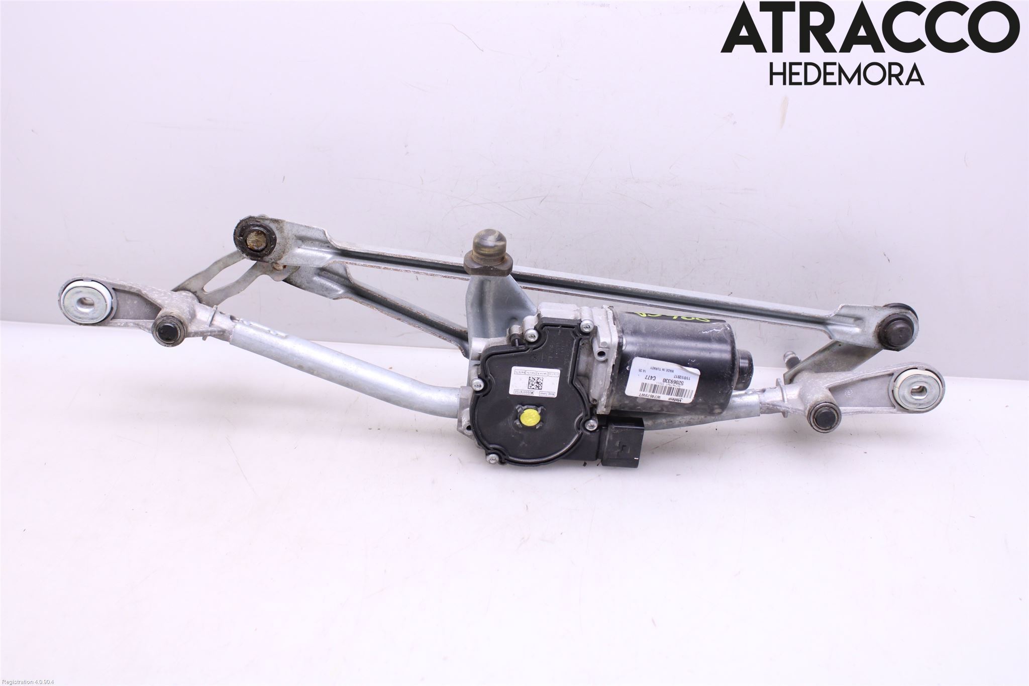 Fiat TIPO/CROSS 16- Torkarmotor Vindruta