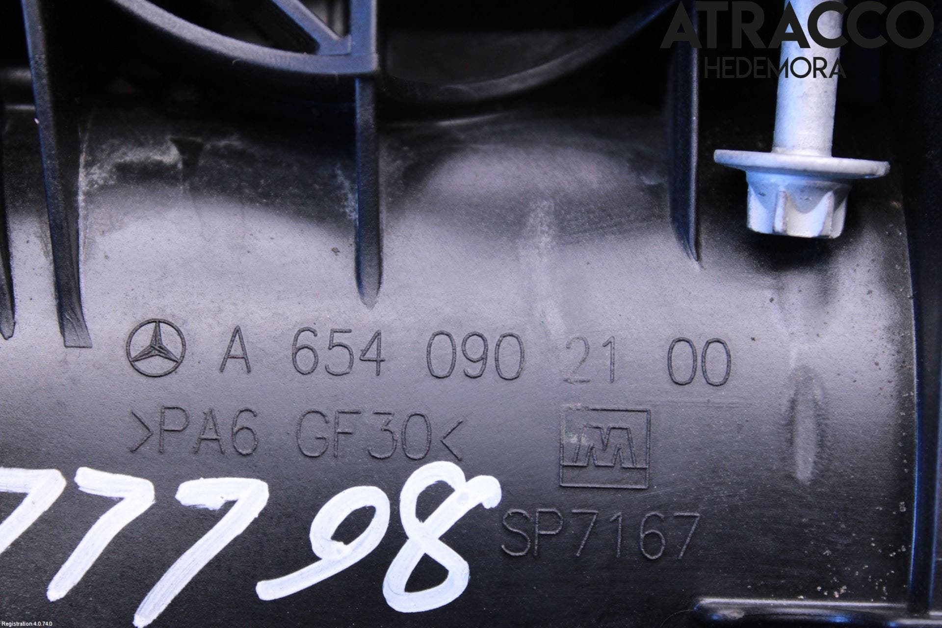 Mercedes-Benz MB E-KLASS (W213) 16-23 Grenrör Insug