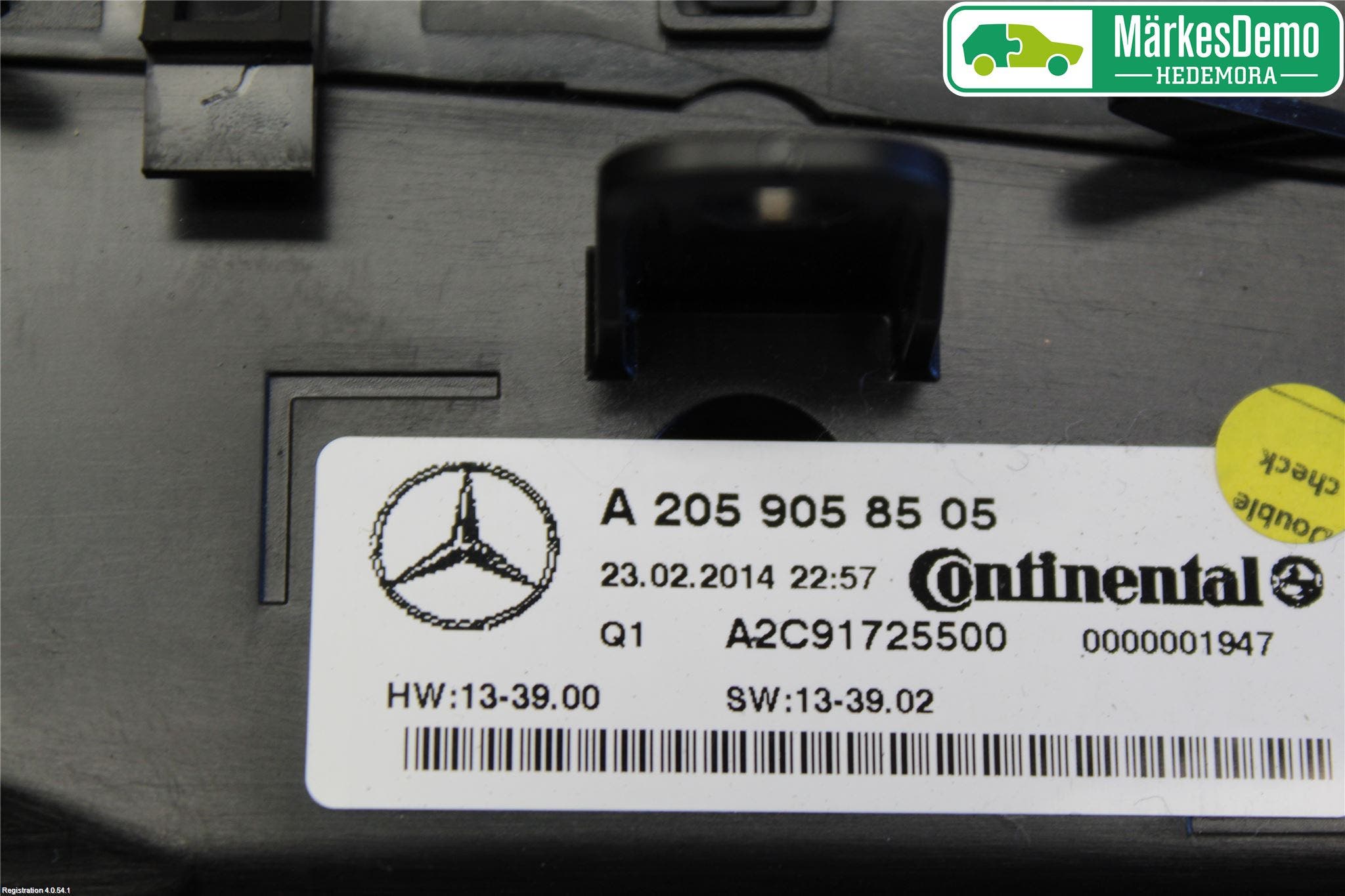 Mercedes-Benz MB C-KLASS (W205) 14-21 Ac Styrenhet Ac Manöveren