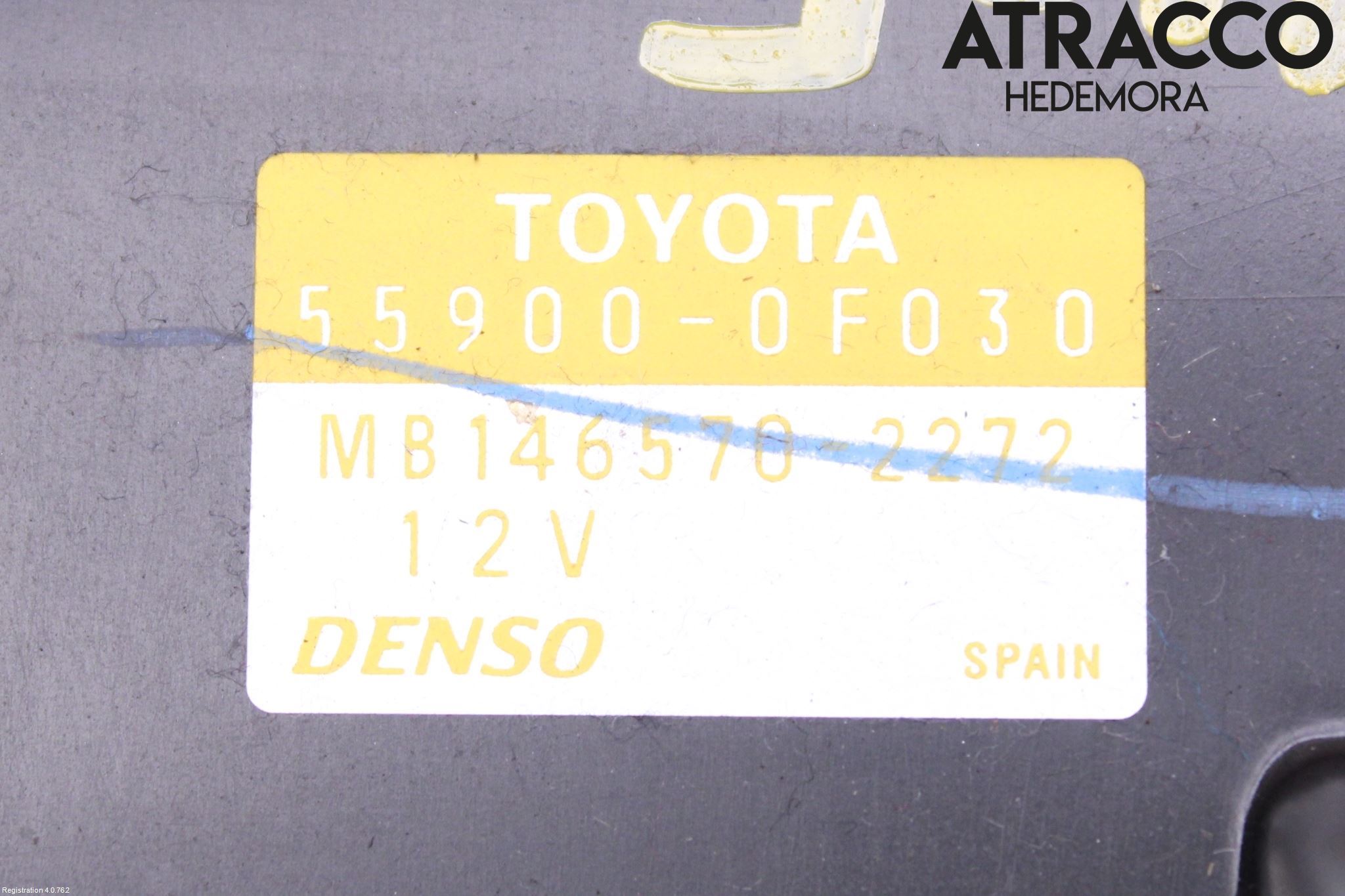 Toyota COROLLA VERSO 04-07 Ac Styrenhet Ac Manöveren