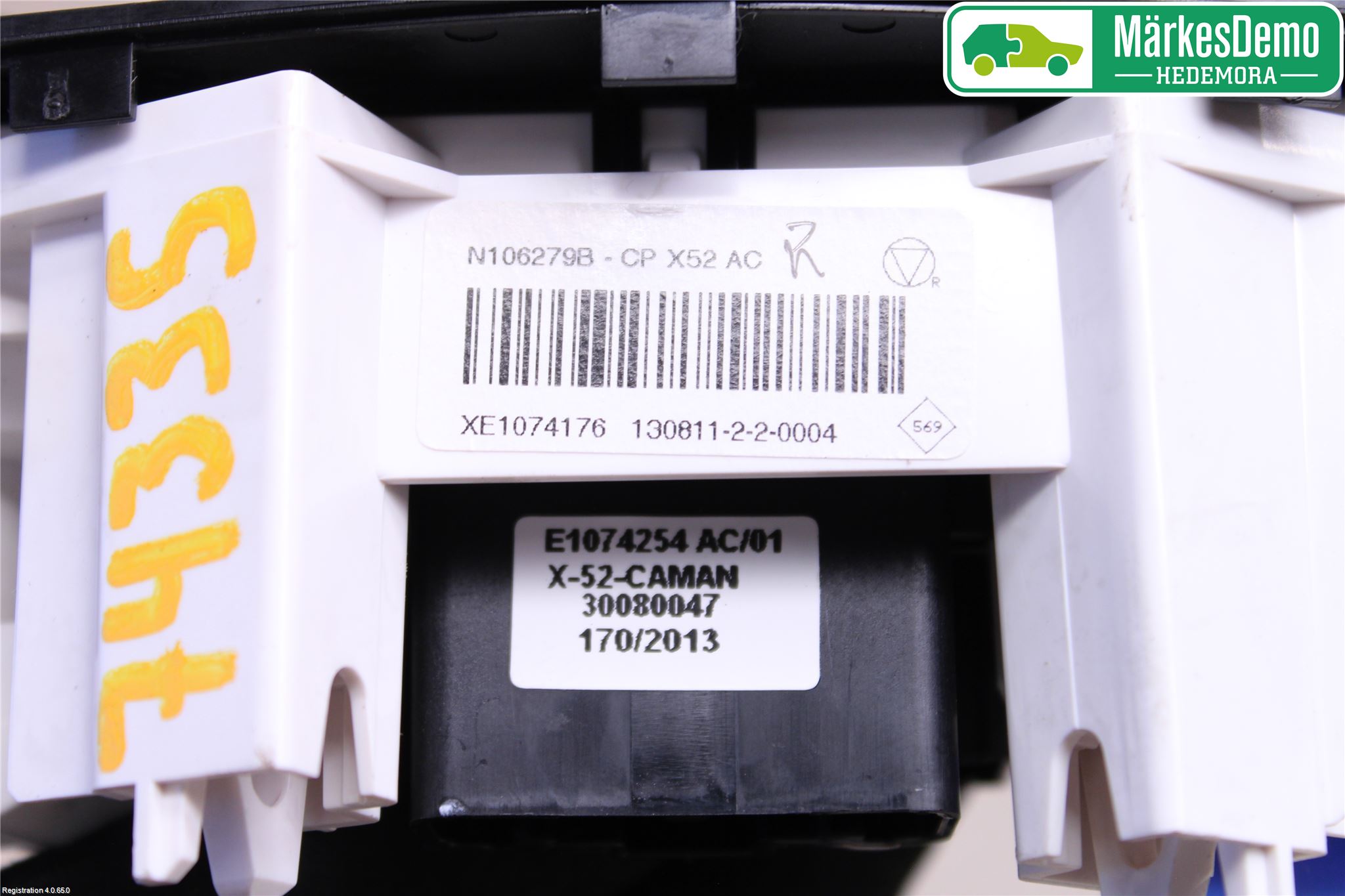 Dacia SANDERO/STEPWAY 13-20 Ac Styrenhet Ac Manöveren