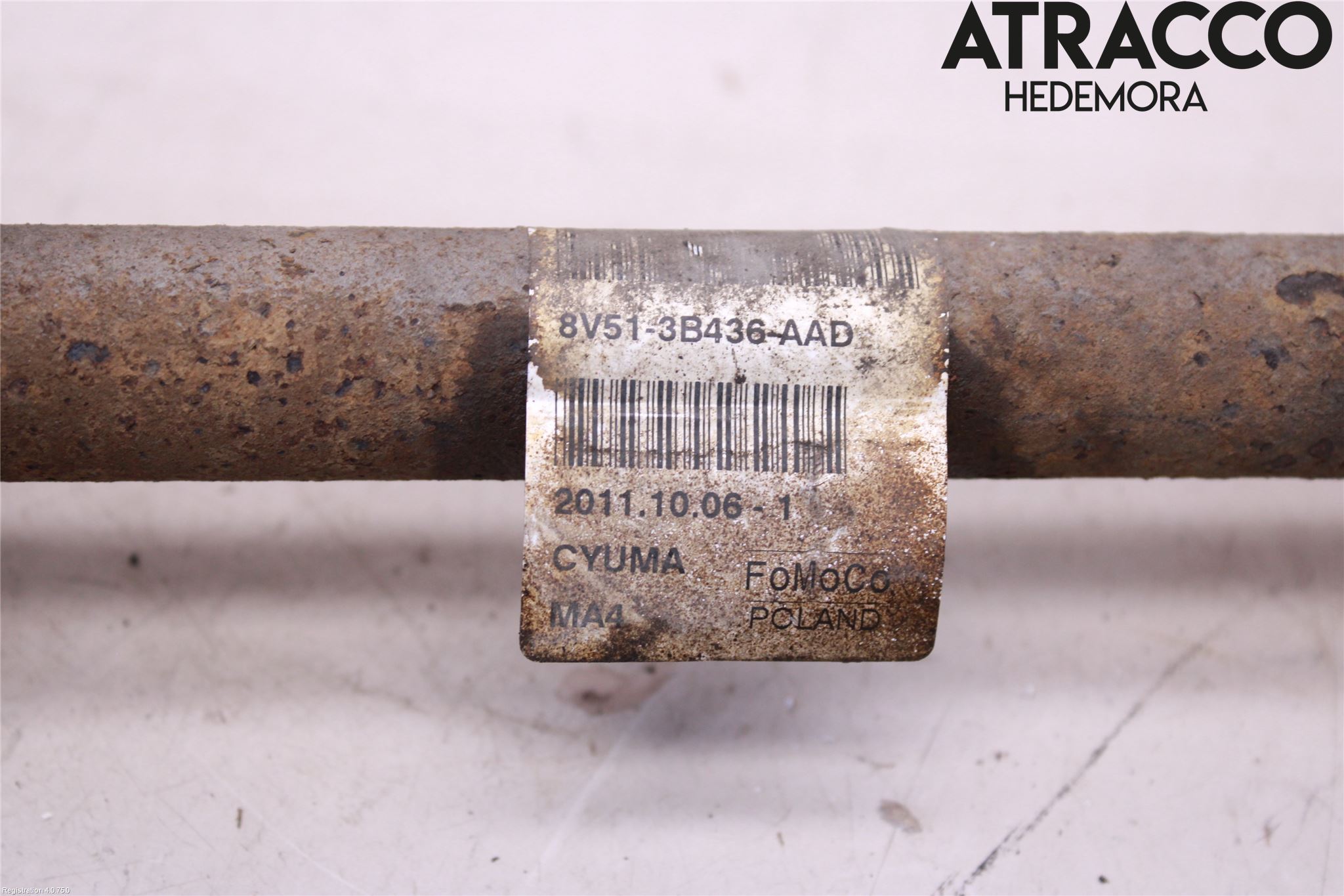 Ford FIESTA 09-12 Drivaxel Fram Höger