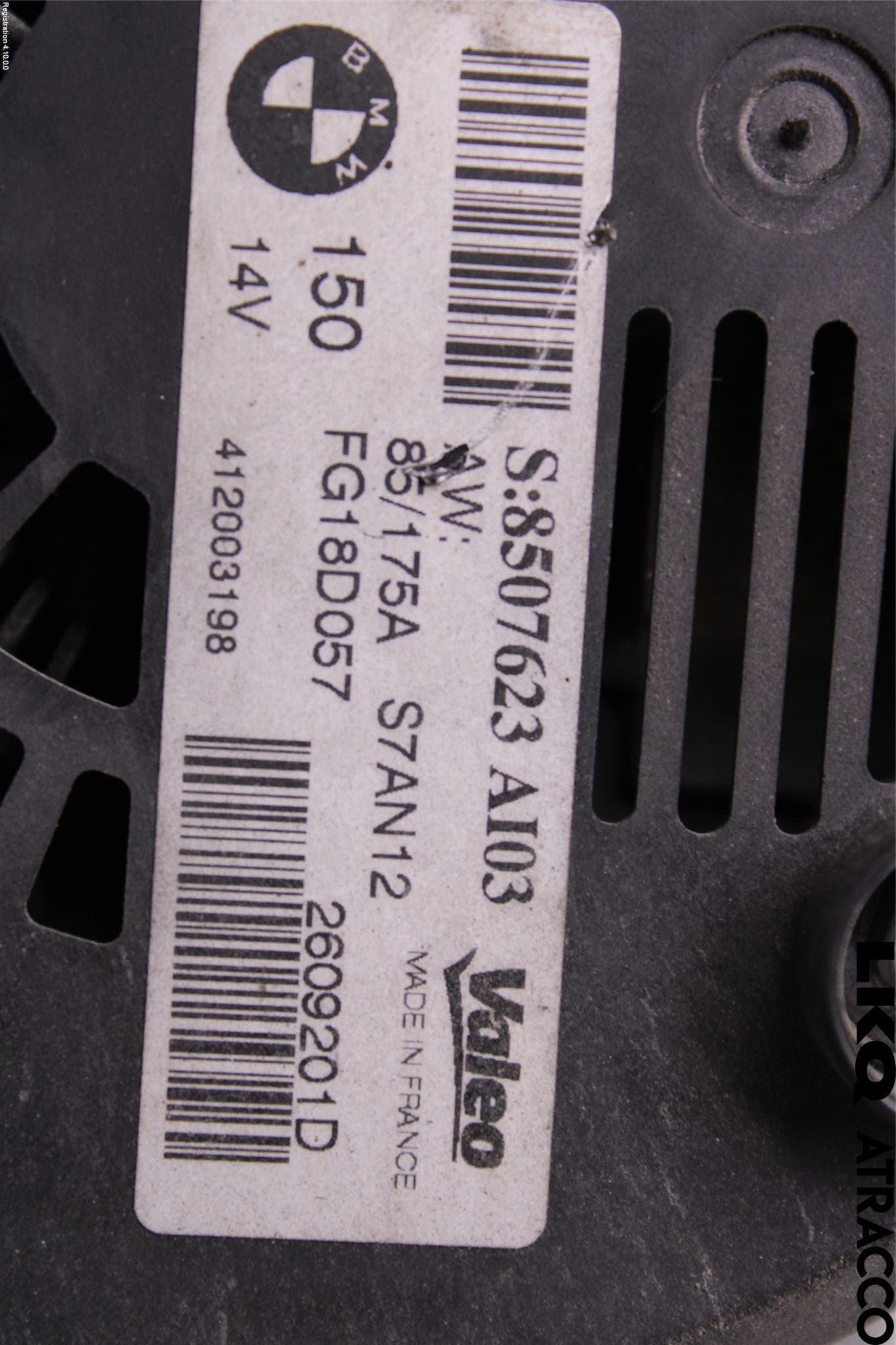 BMW 3 E90/91 SED/TOU 05-12 Generator