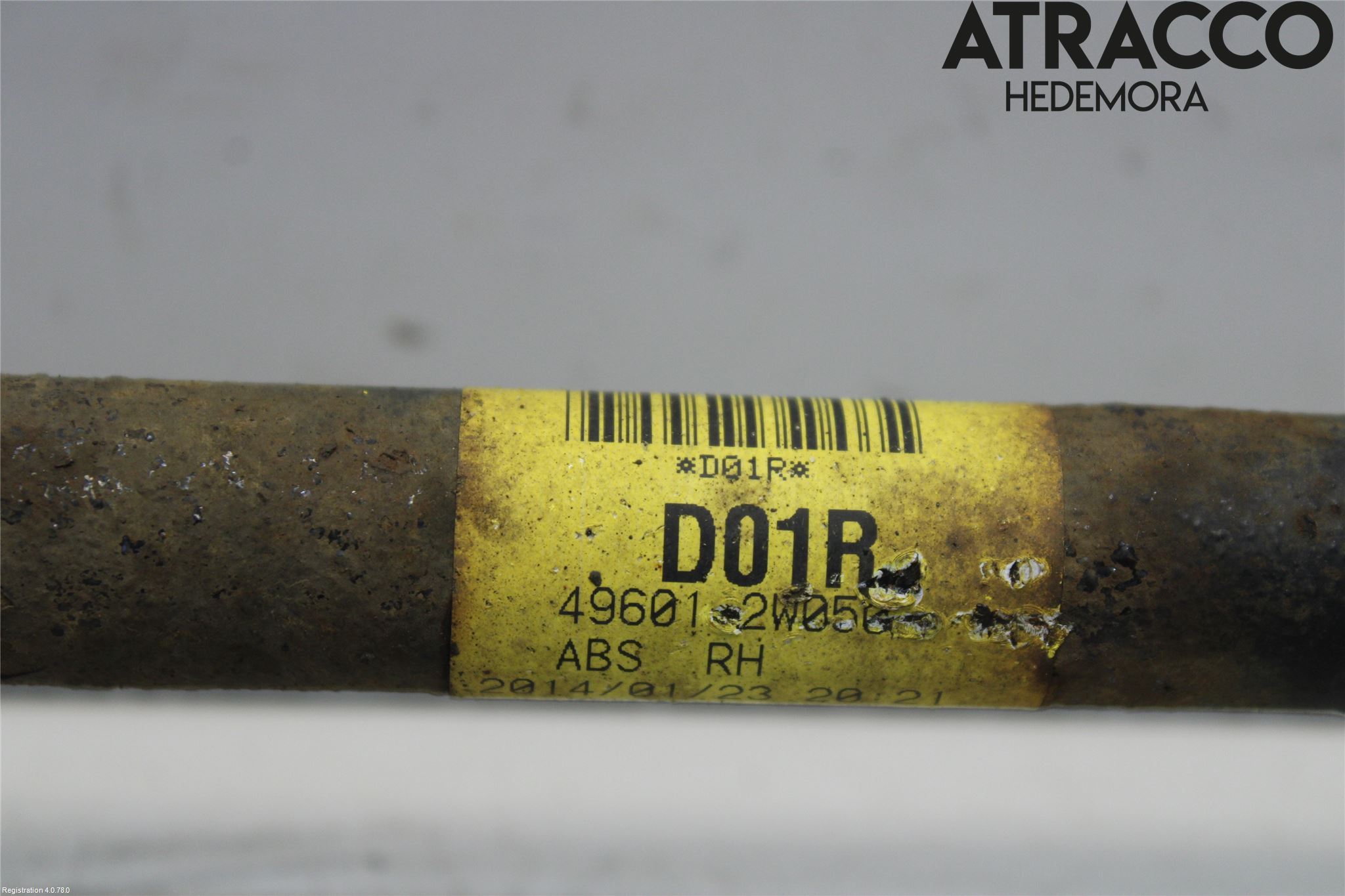 Hyundai SANTA FE 13-18 Drivaxel Bak Höger