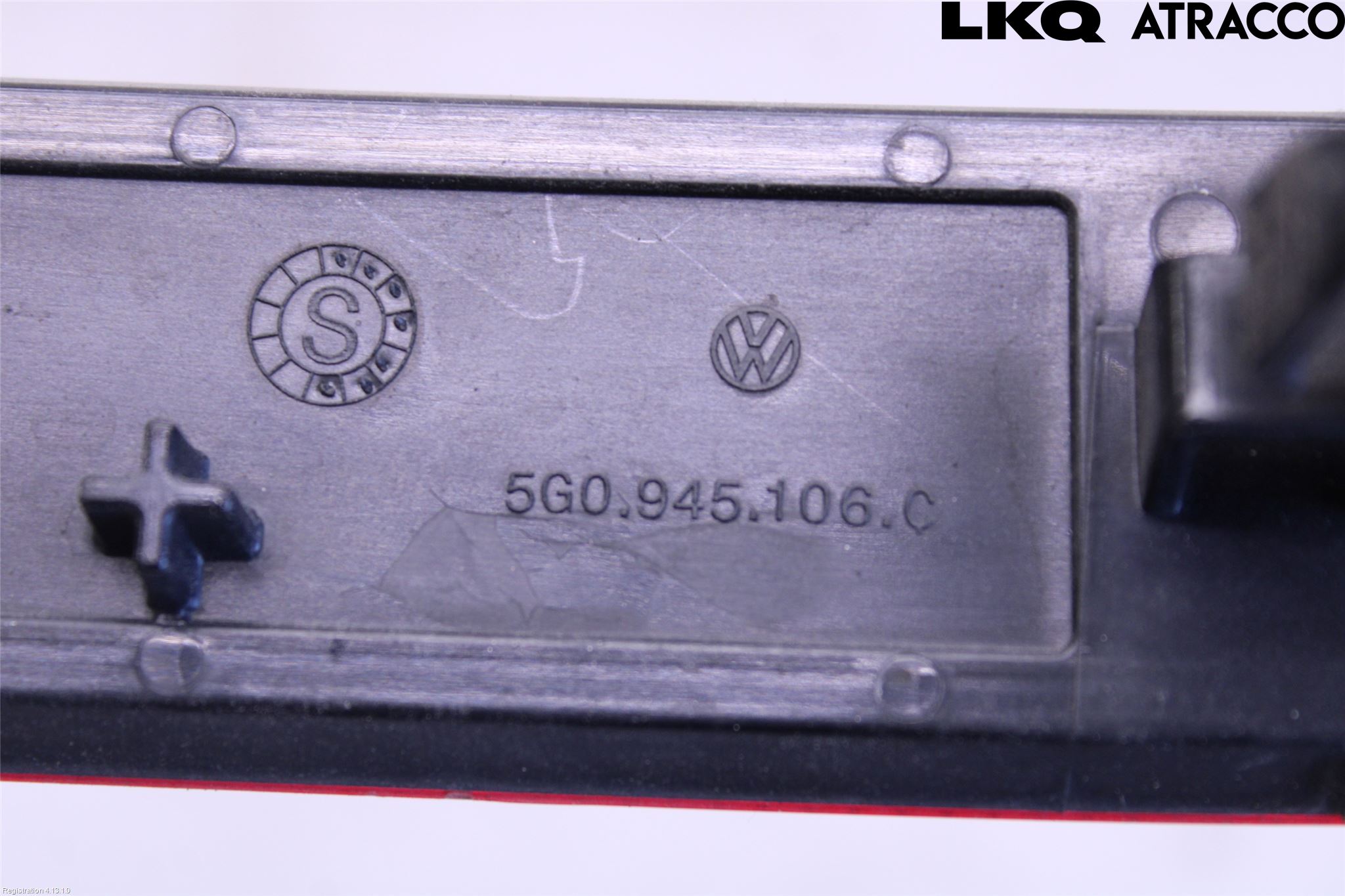 Volkswagen VW GOLF / E-GOLF VII 13-20 Dimljus/Reflex Bak