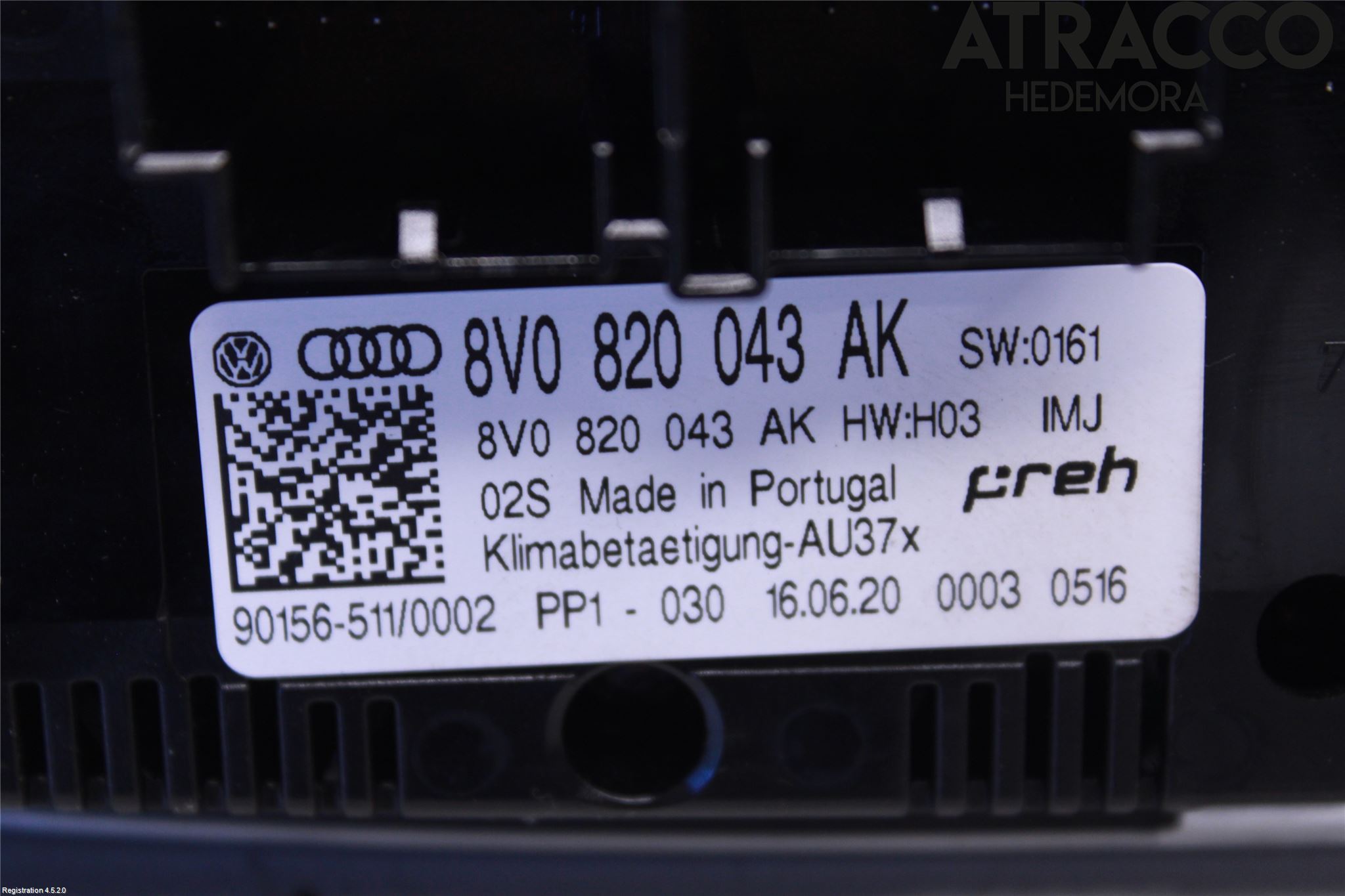 Audi Q2/SQ2 17- Ac Styrenhet Ac Manöveren