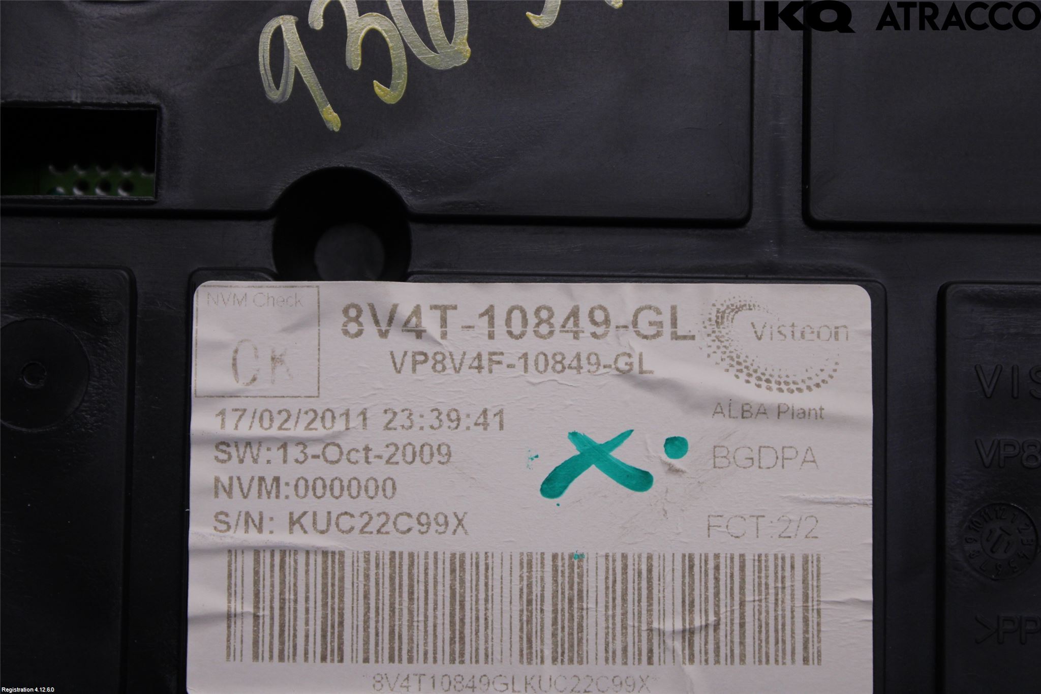 Ford KUGA 08-12 Instrument Komb