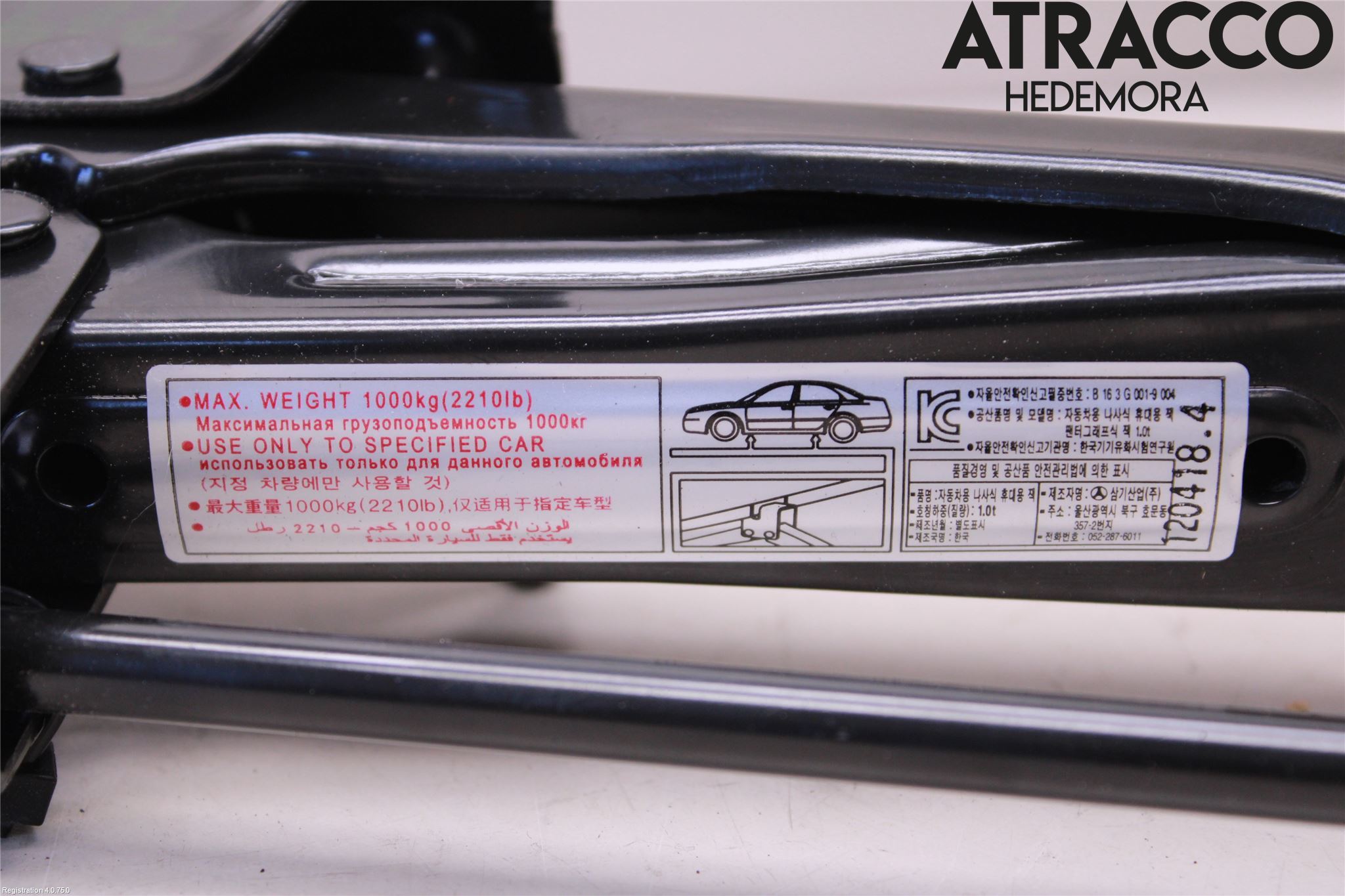 Kia OPTIMA 00-15 Domkraft