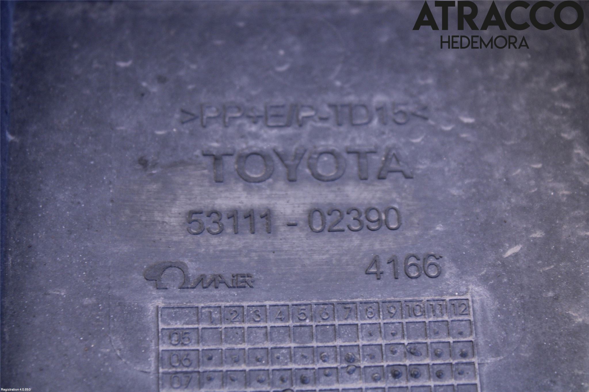 Toyota AURIS 07-09 Grill Komp