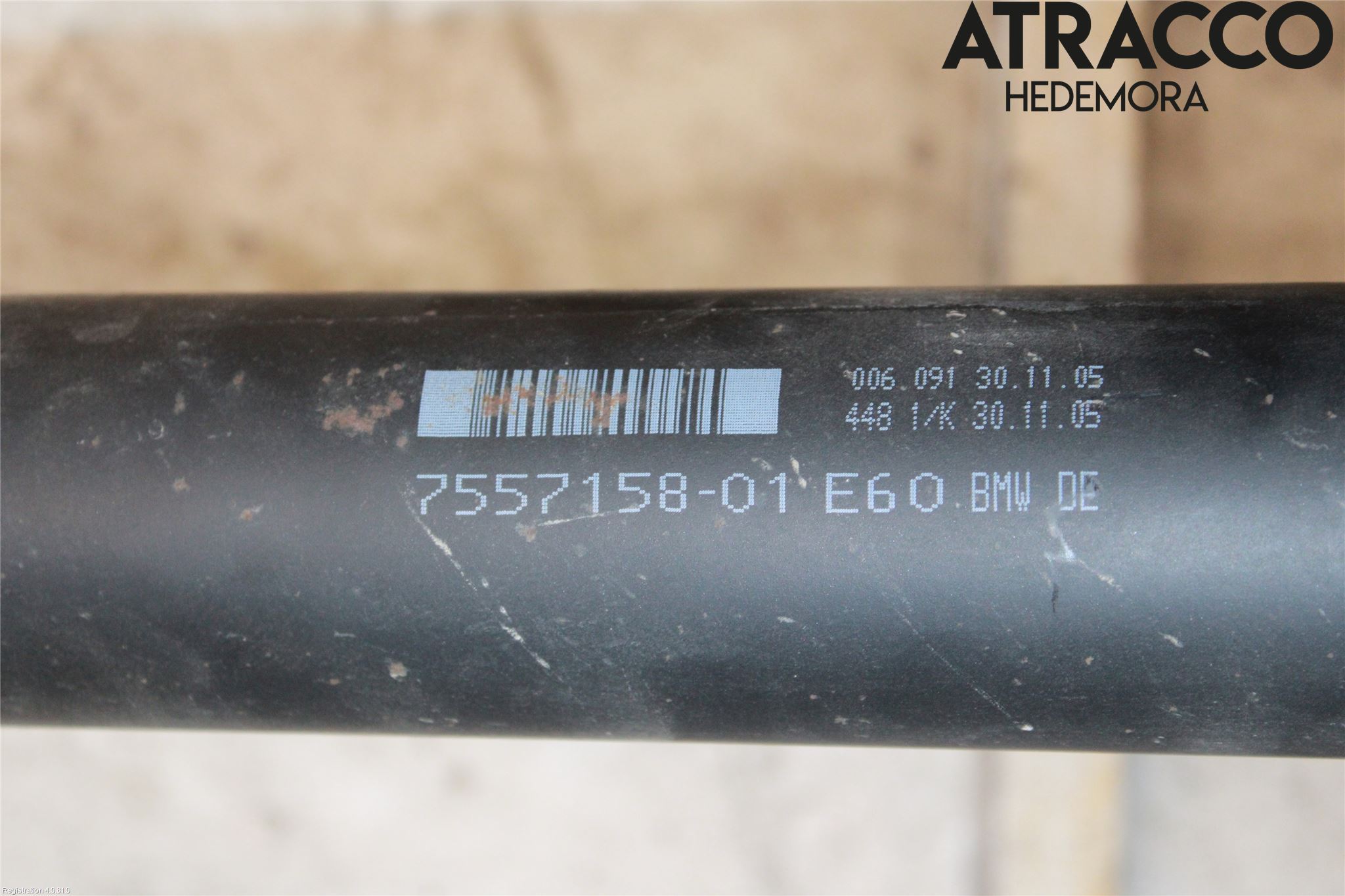 BMW 5 E60/61 Sed/Tou 02-10 Mellanaxel Komp