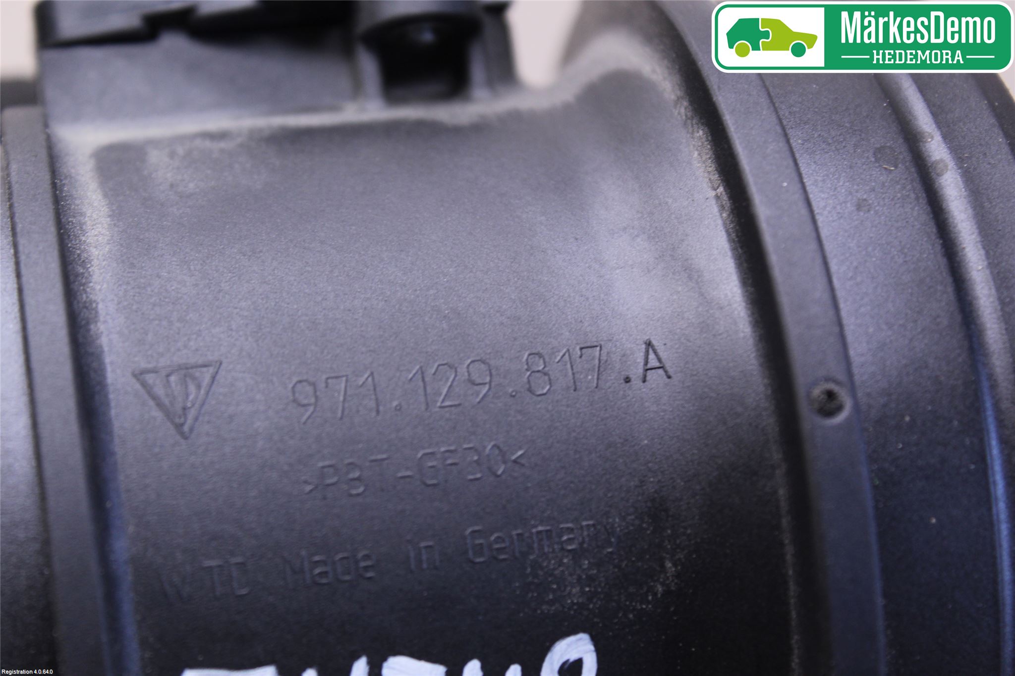 Porsche PANAMERA 09- Injluftmassamätare