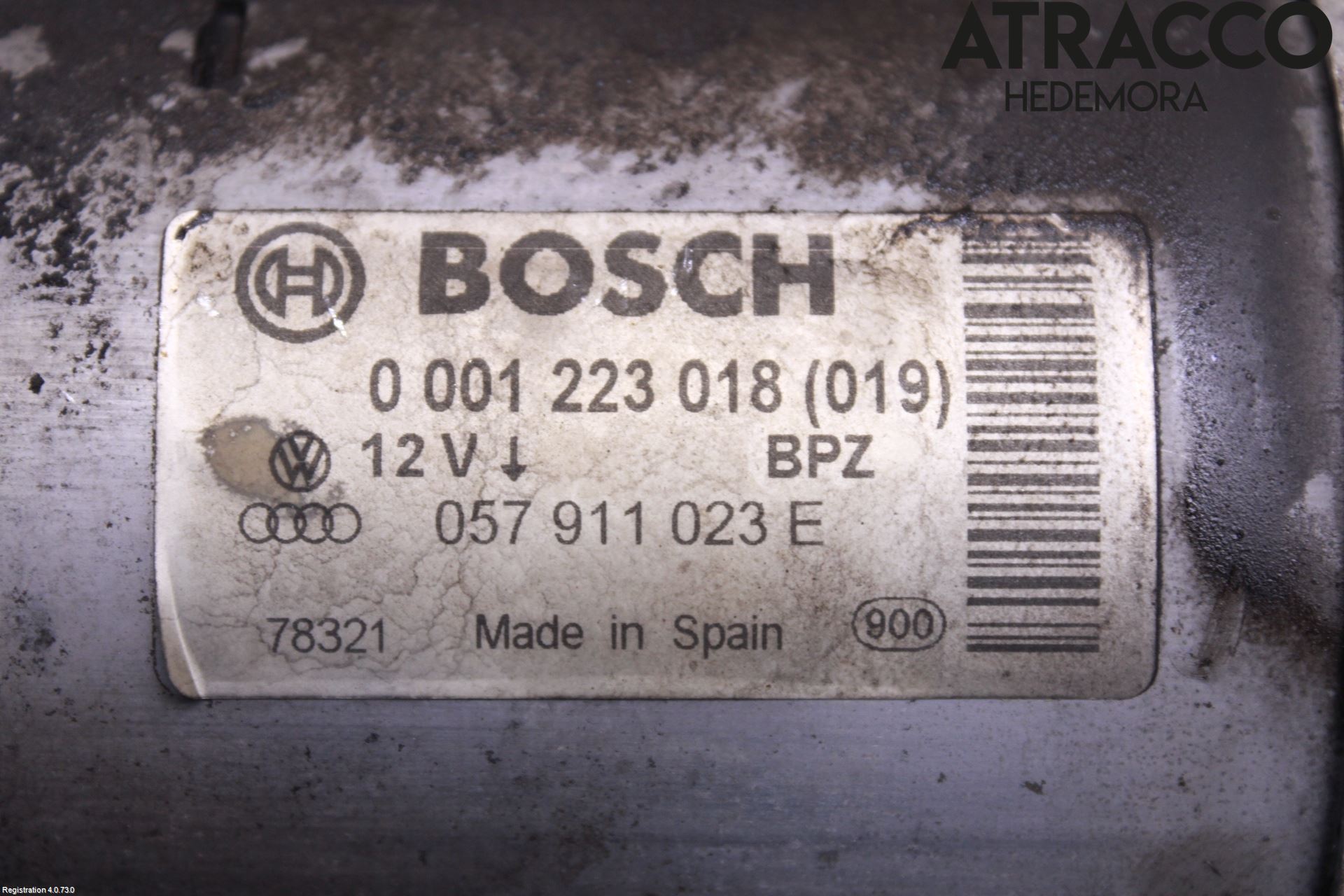 Audi A8/S8 4E  02-09 Startmotor Diesel