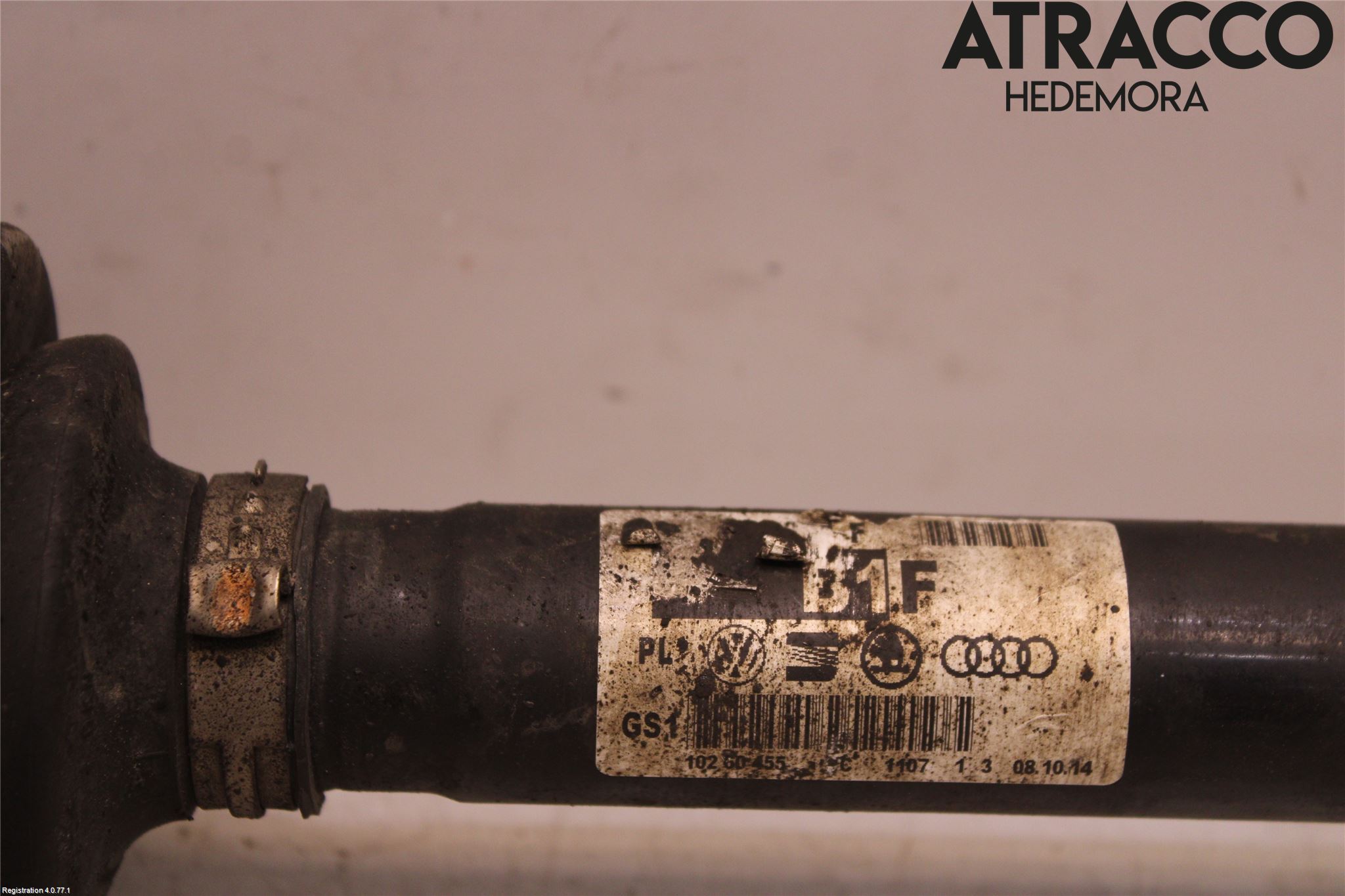 Audi A6 ALLROAD 12-18 Drivaxel Fram Höger