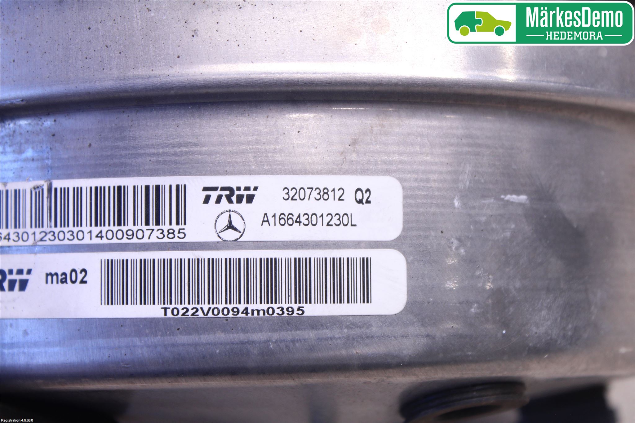 Mercedes-Benz MB GL/GLS-KLASS (X166) 12-19 Bromsservo