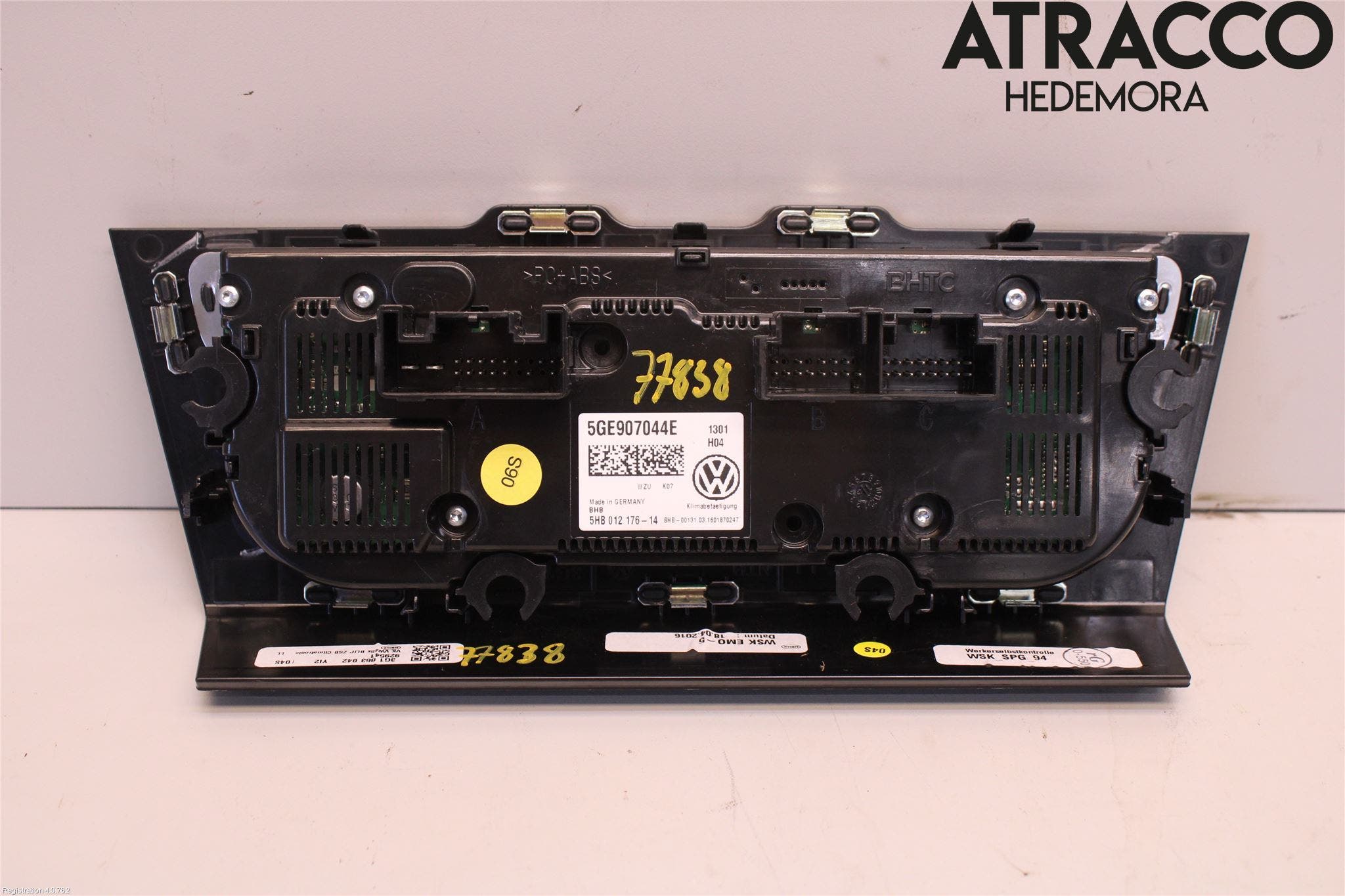 Volkswagen VW PASSAT 15-19 Ac Styrenhet Ac Manöveren