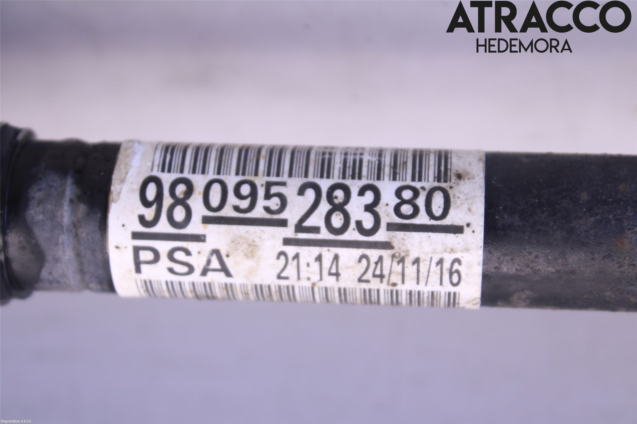 Peugeot 3008 17-24 Drivaxel Fram Höger