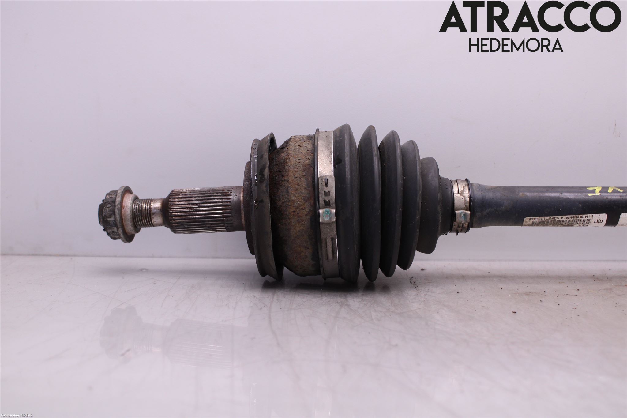 Volkswagen VW TRANSP/CARAVELLE (T5) 04-15 Drivaxel Fram Vänster