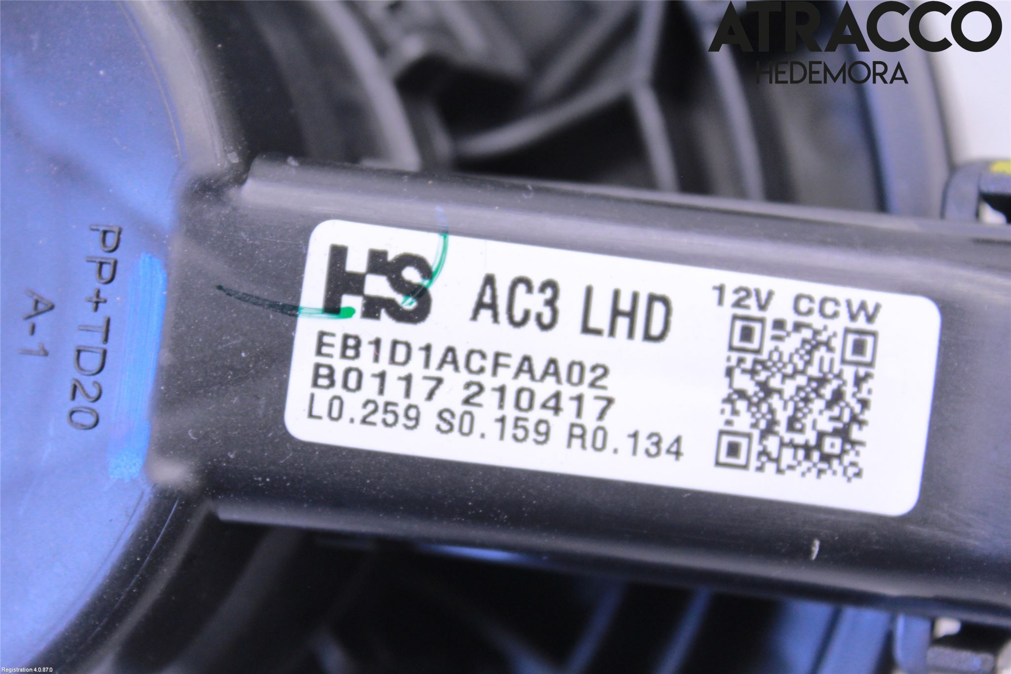 Hyundai i10 LA 20- Ac Värmefläkt