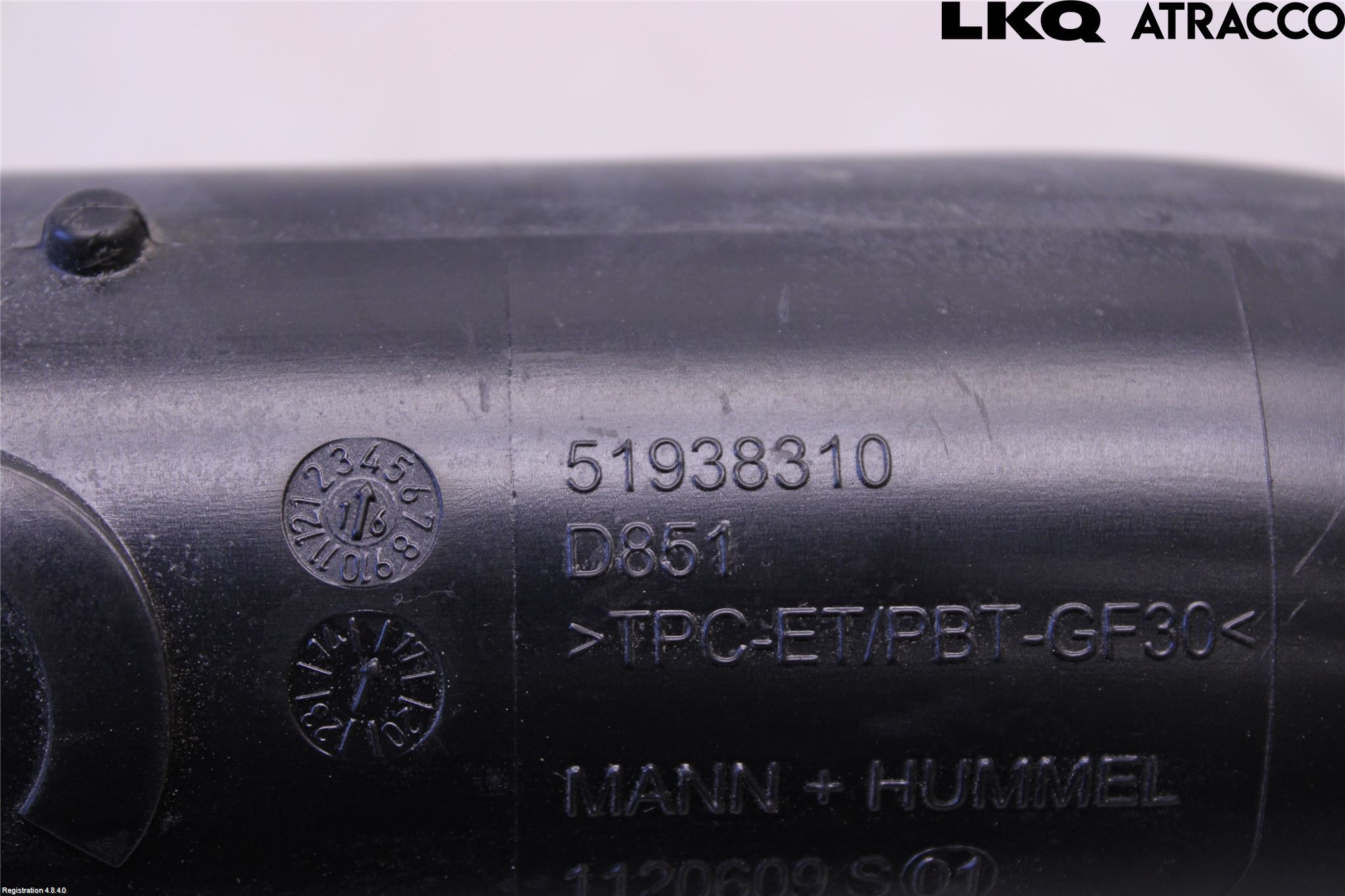 Fiat 500X 15- Injgummibälg-Slang