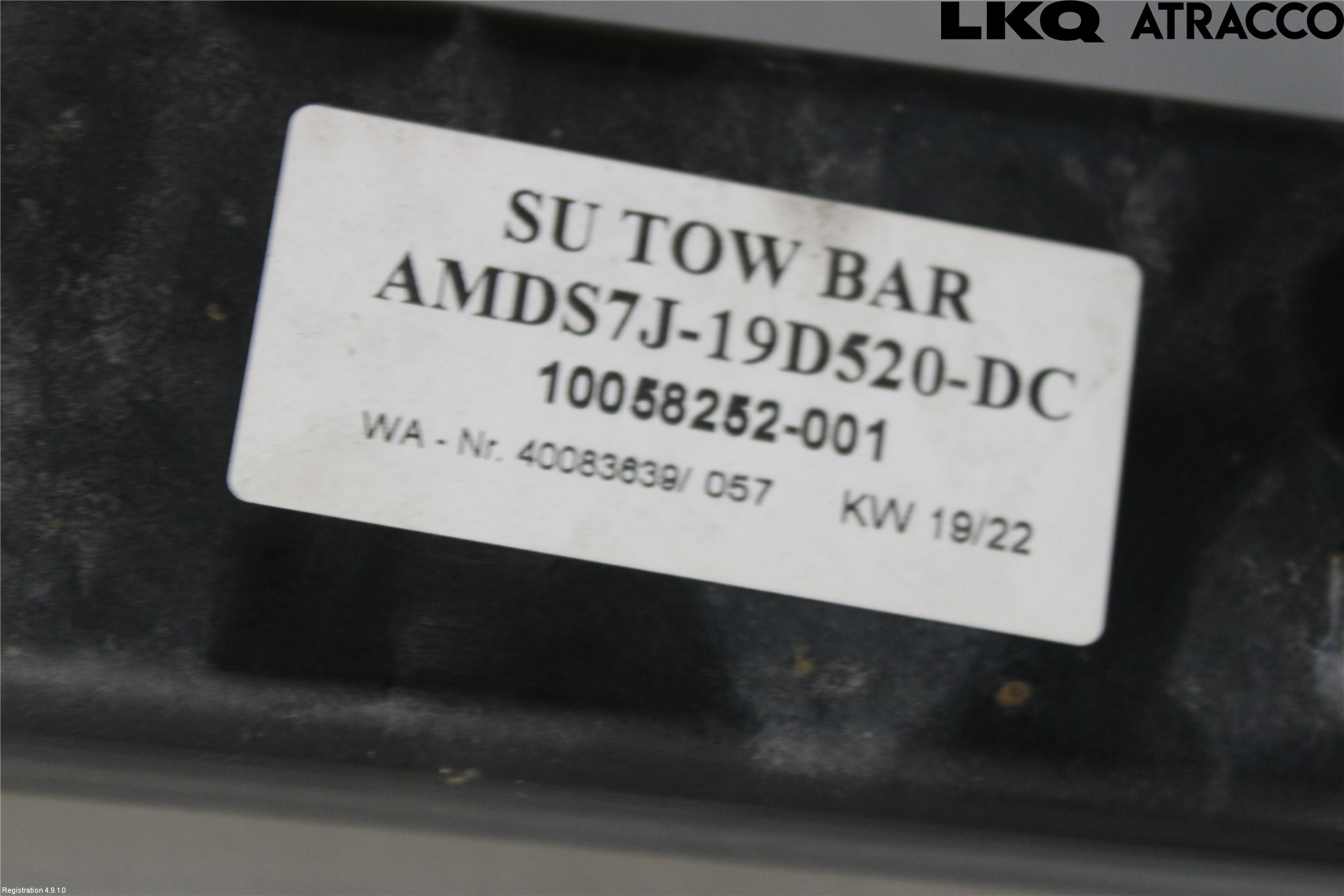 Ford MONDEO 15-22 Dragkrok