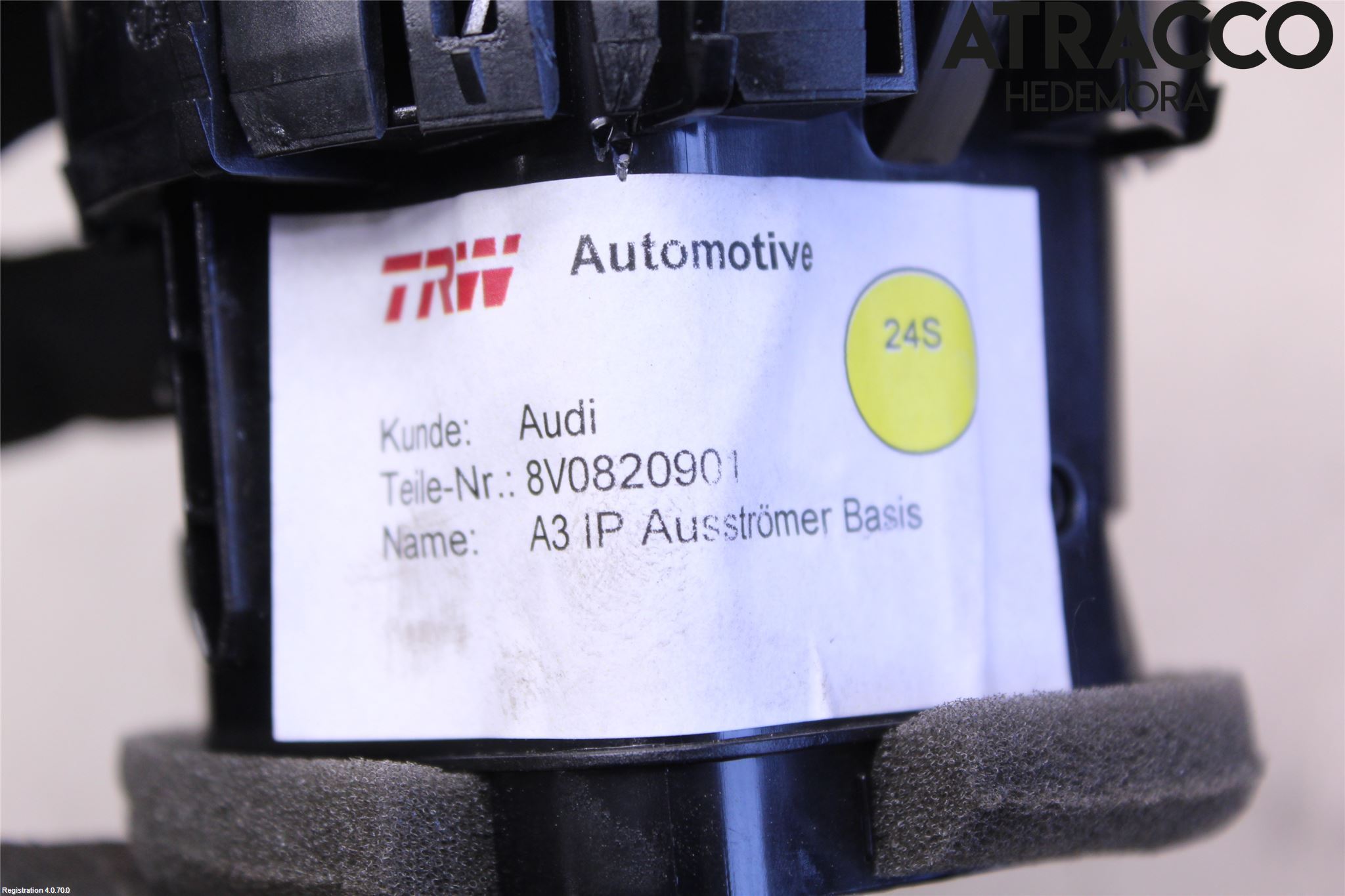 Audi A3/S3 8V 13-20 Defrosterkanal-Munstycke