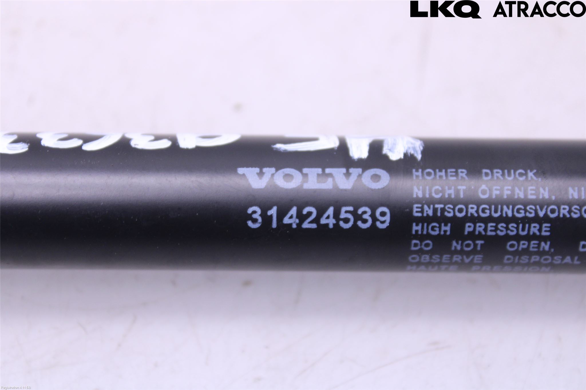 Volvo XC60 18- Gasfjäder Motorhuv