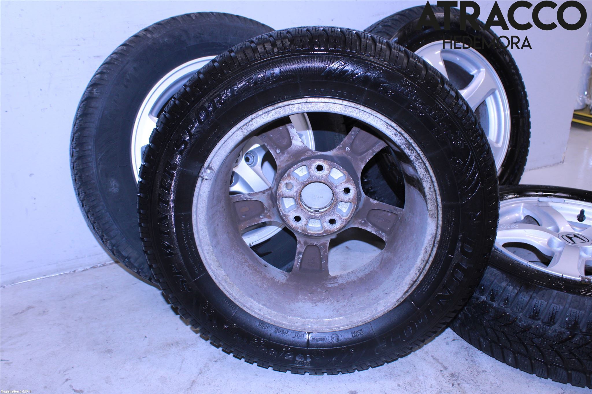 Honda CIVIC 06-11 Vinterdäck Alumfälg 4St