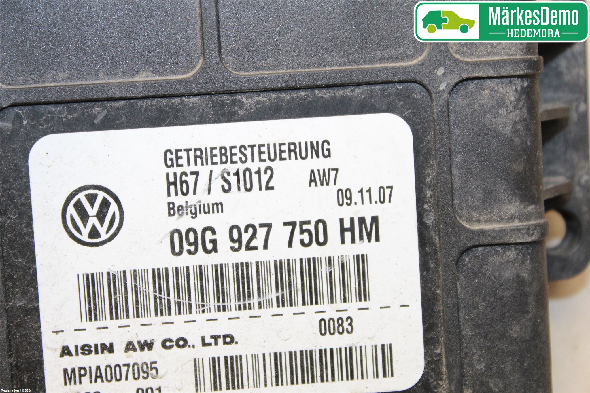 Skoda FABIA 07-14 Styrenhet Växellåda