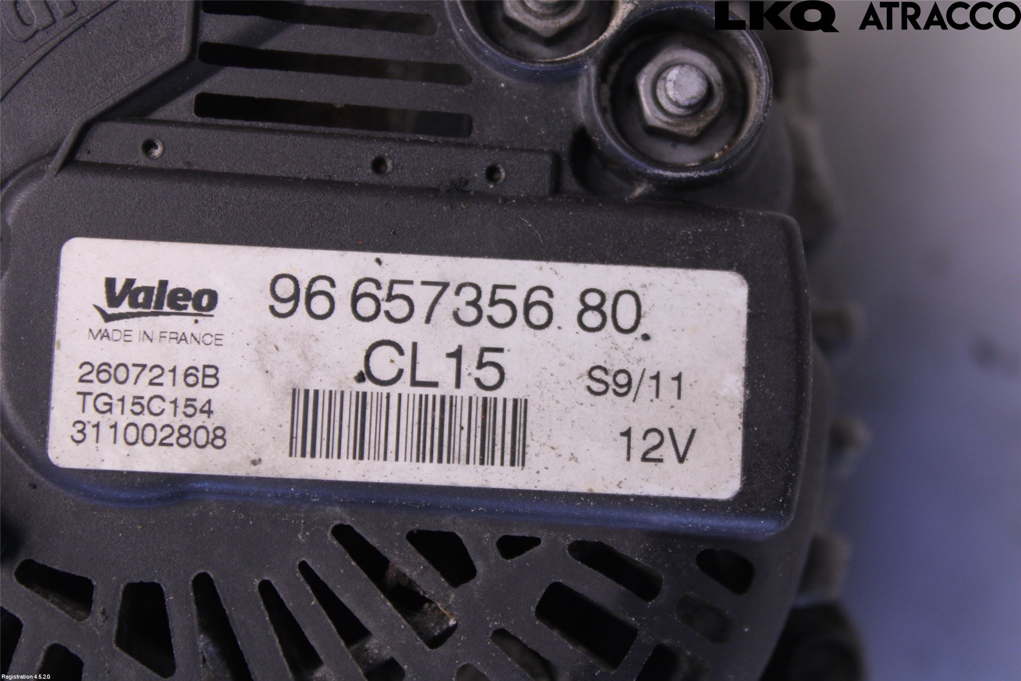 Mitsubishi OUTLANDER 07-12 Generator