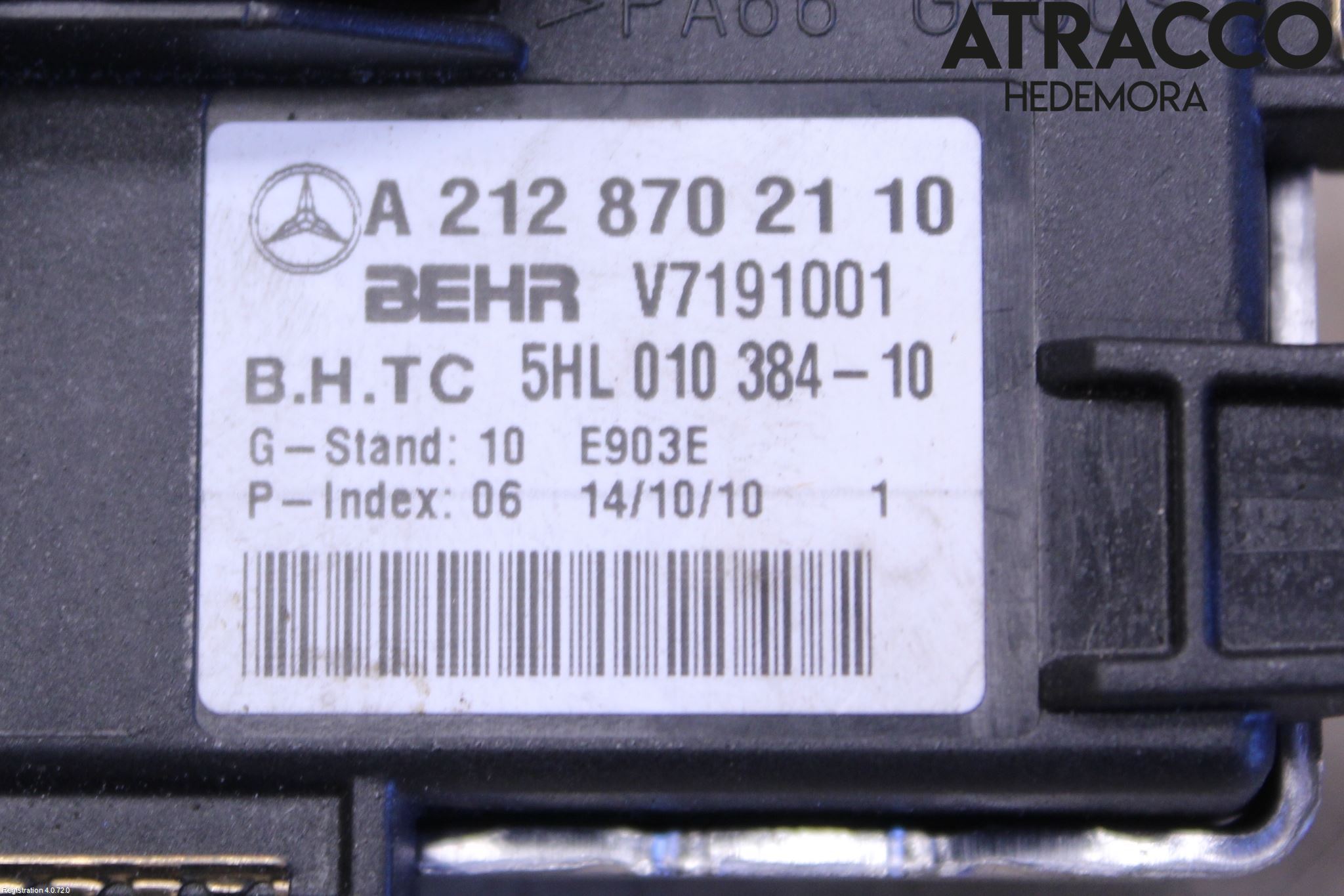 Mercedes-Benz MB E-KLASS (W212) 09-16 Värmefläktsmotstånd