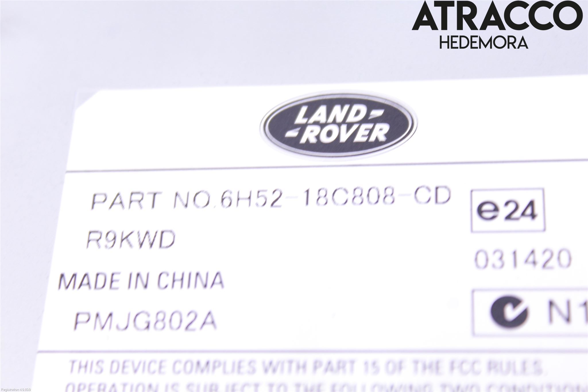 Landrover LAND ROVER FREELANDER 2 07-14 Radio-Stereo Förstärkare