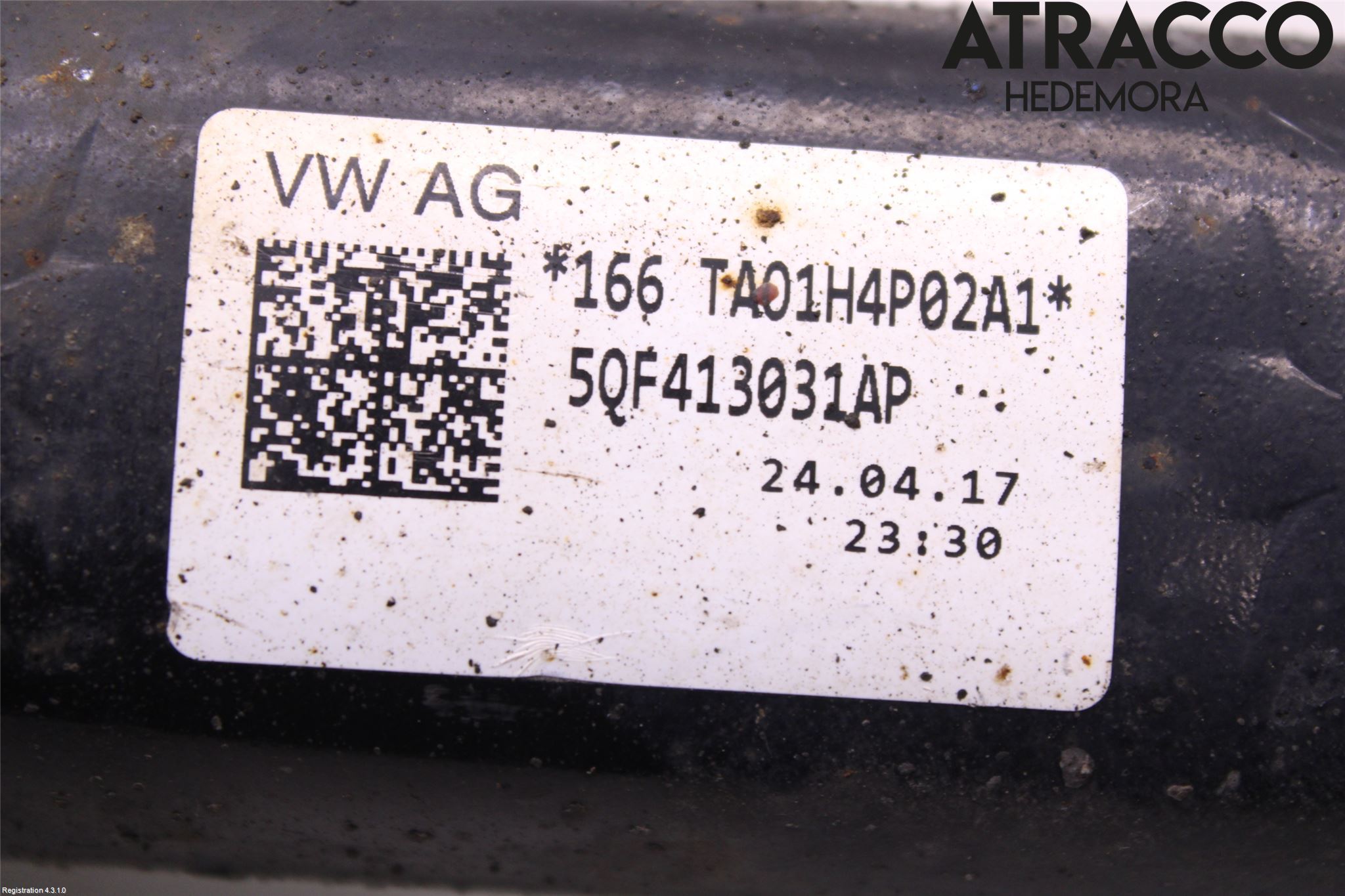 Skoda KODIAQ 17-24 Fjäderben Fram Höger